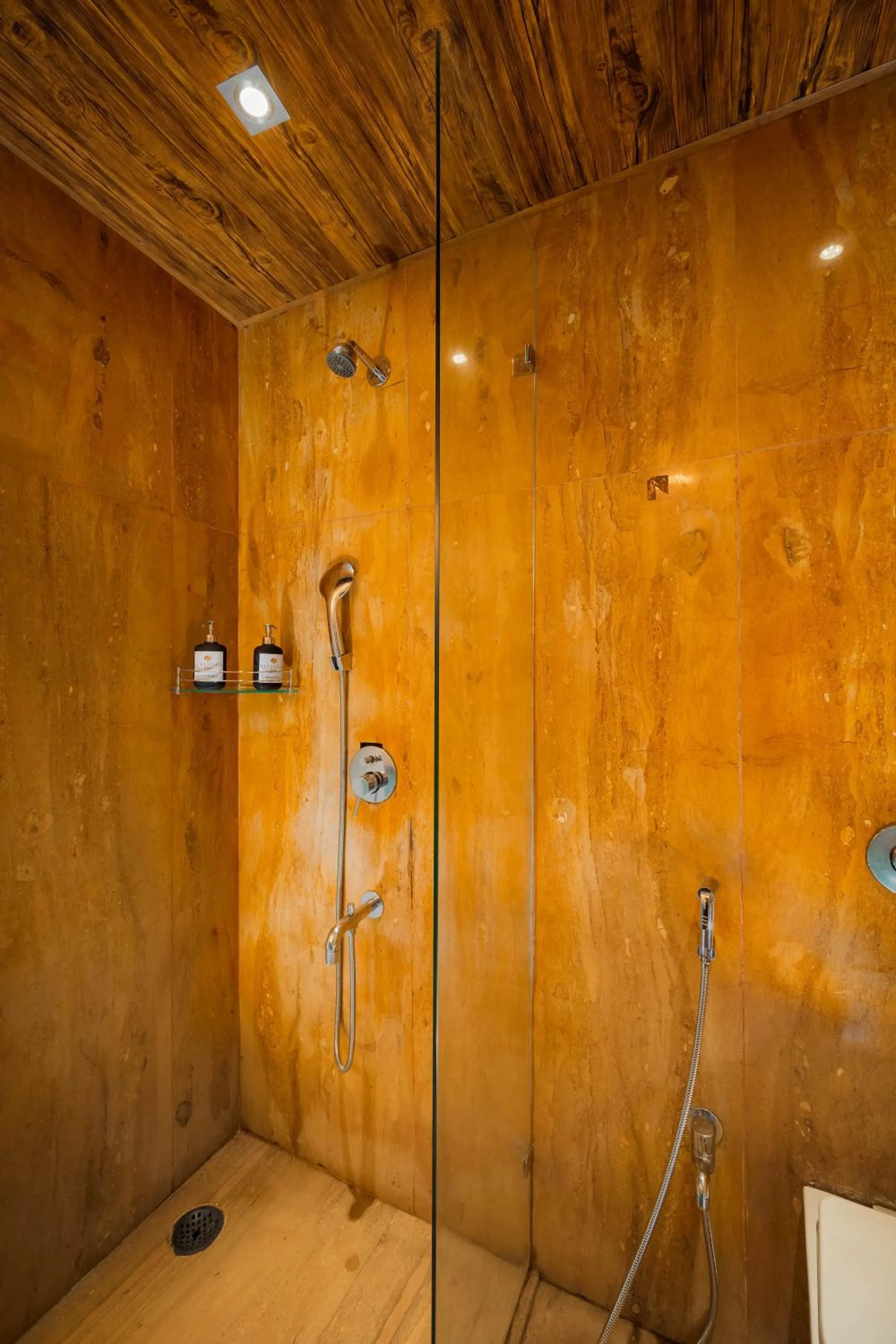 Shower in Verandah - A Beautiful Story, Near Anjuna Beach