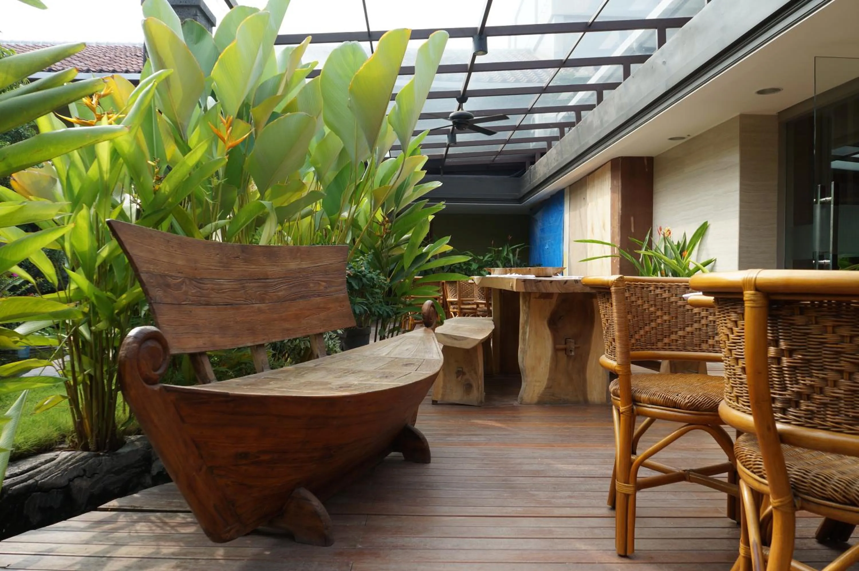 Garden in HOTEL ASRI CIREBON