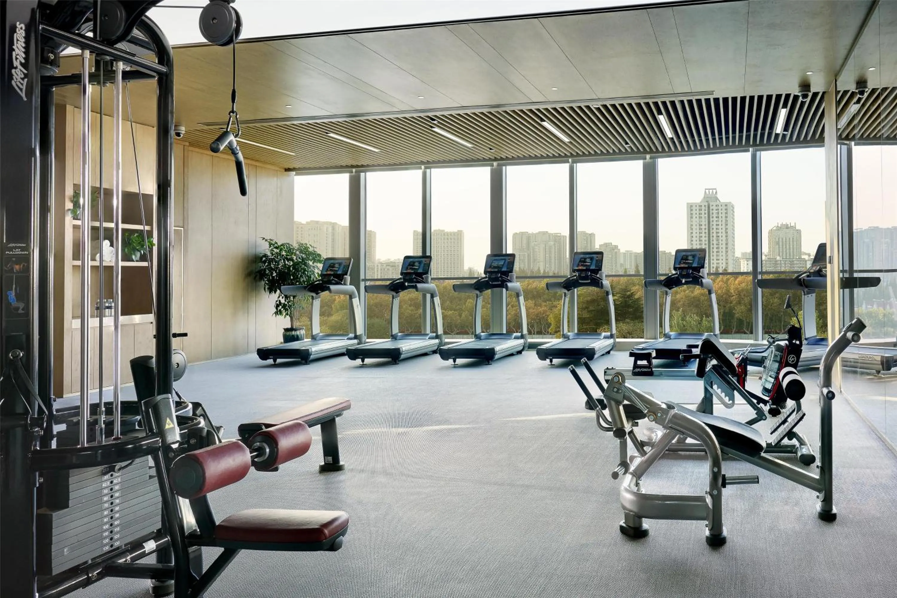 Fitness centre/facilities in Kempinski Hotel Nanjing