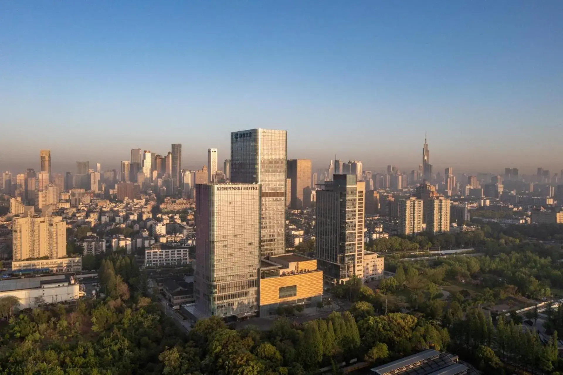 Property building in Kempinski Hotel Nanjing Property building in Kempinski Hotel Nanjing