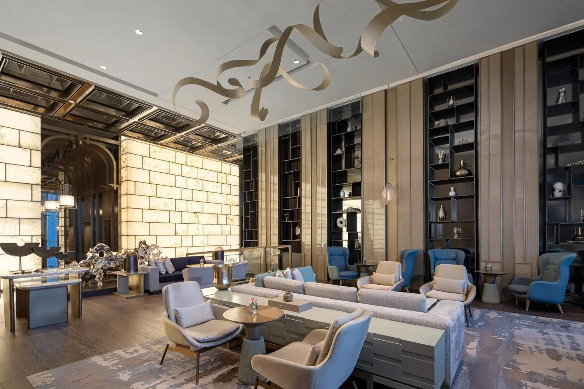 Lobby or reception in Kempinski Hotel Nanjing Lobby or reception in Kempinski Hotel Nanjing