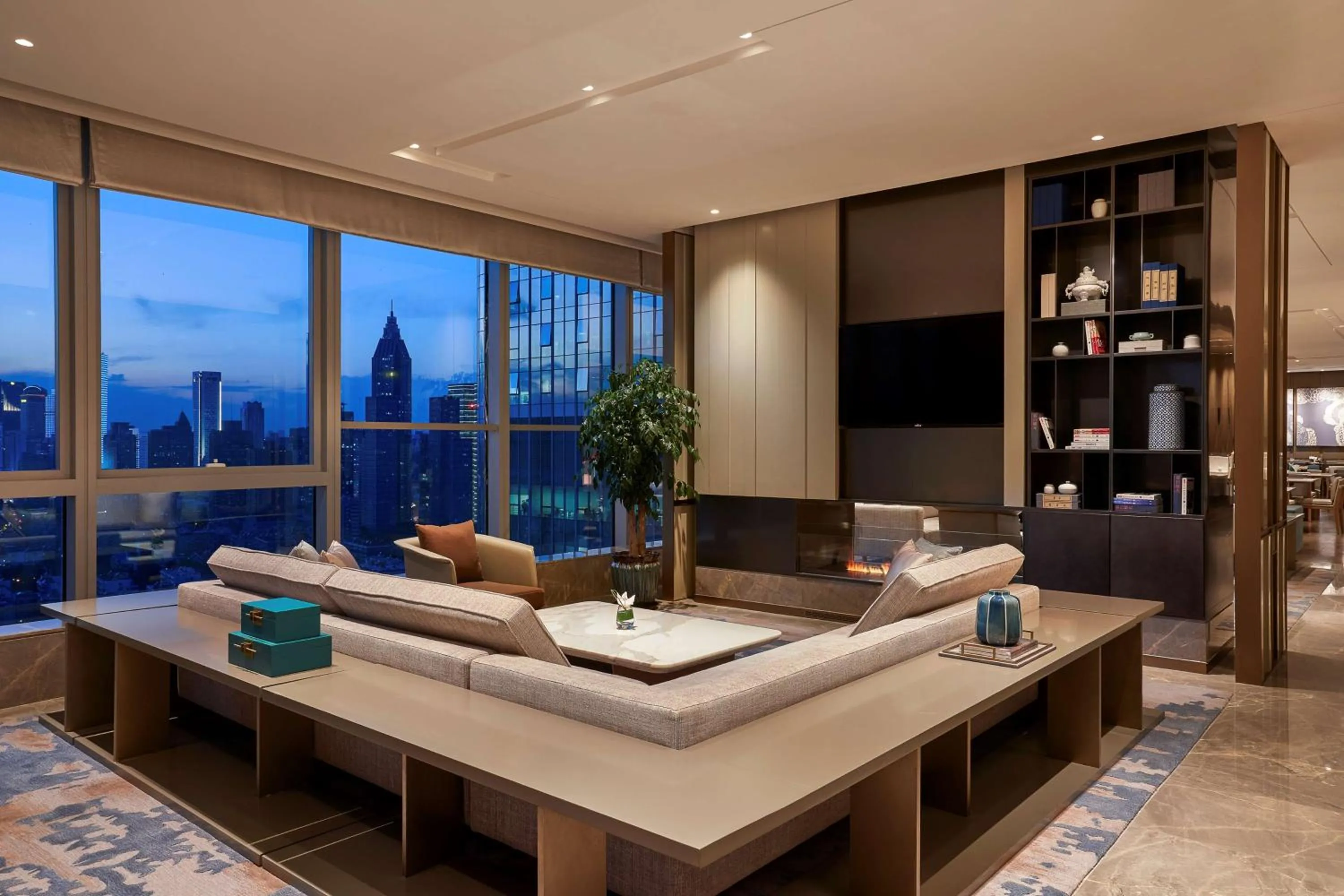 Lounge or bar in Kempinski Hotel Nanjing