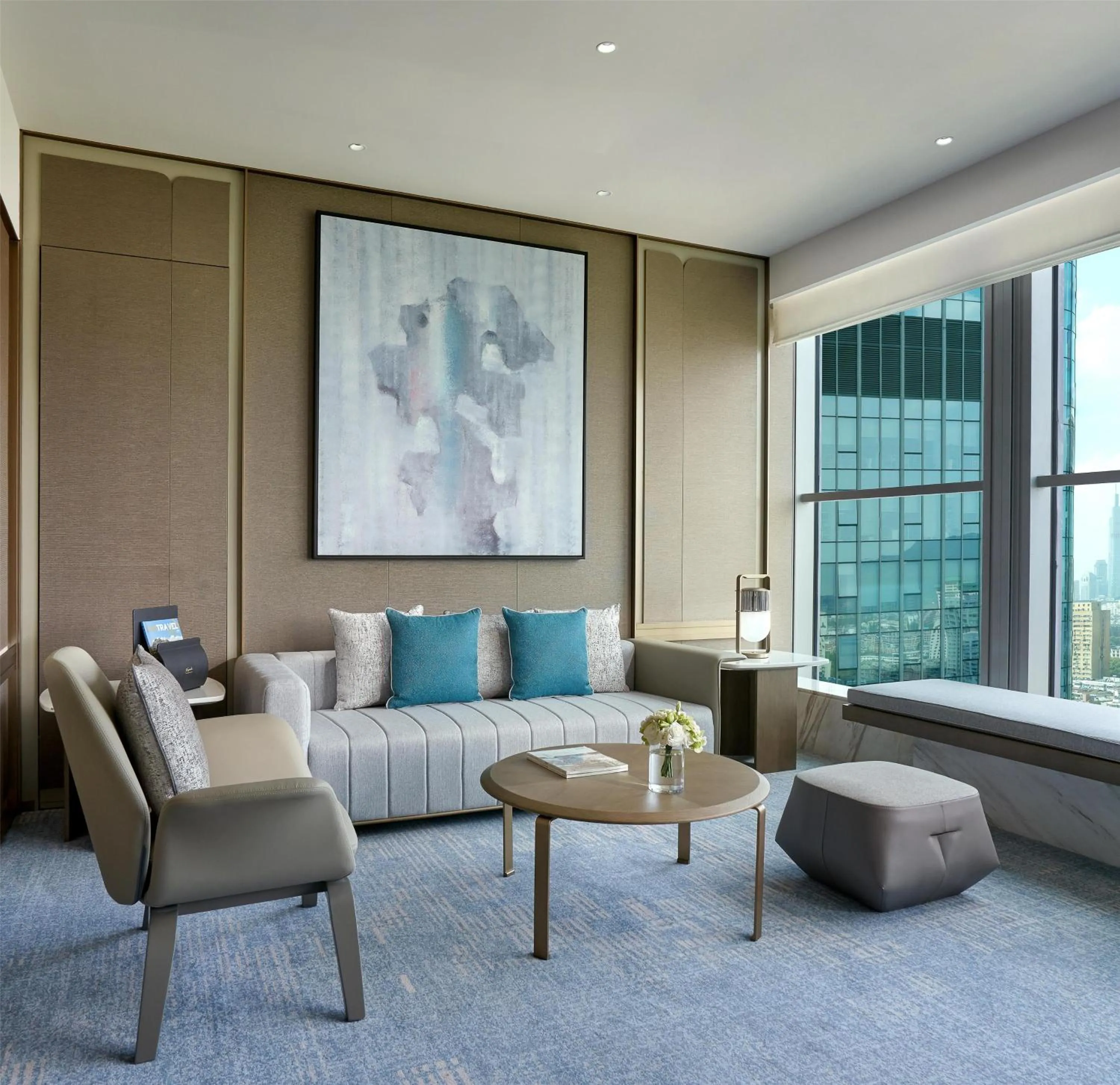 Photo of the whole room in Kempinski Hotel Nanjing