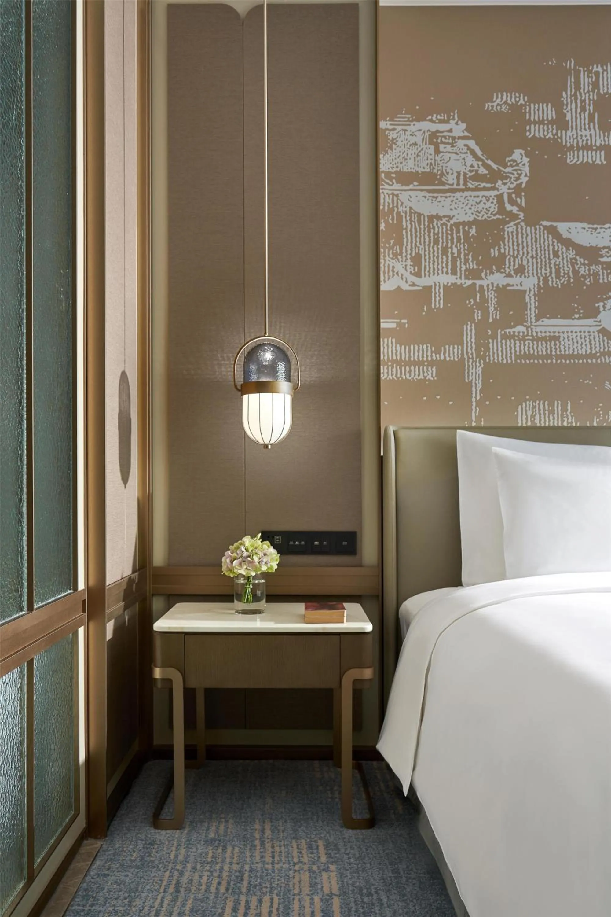 Bedroom, Bed in Kempinski Hotel Nanjing