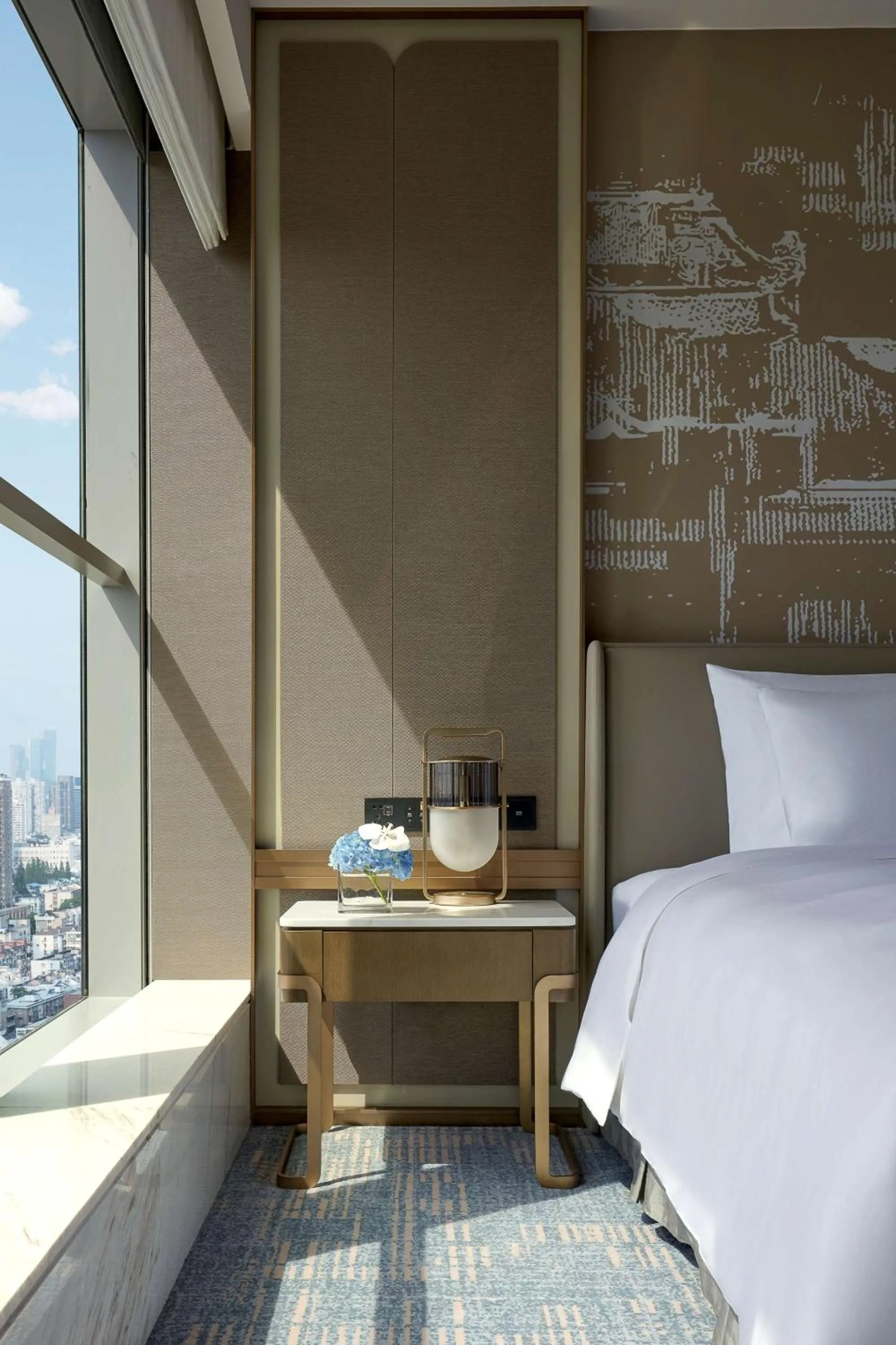 Bedroom, Bed in Kempinski Hotel Nanjing