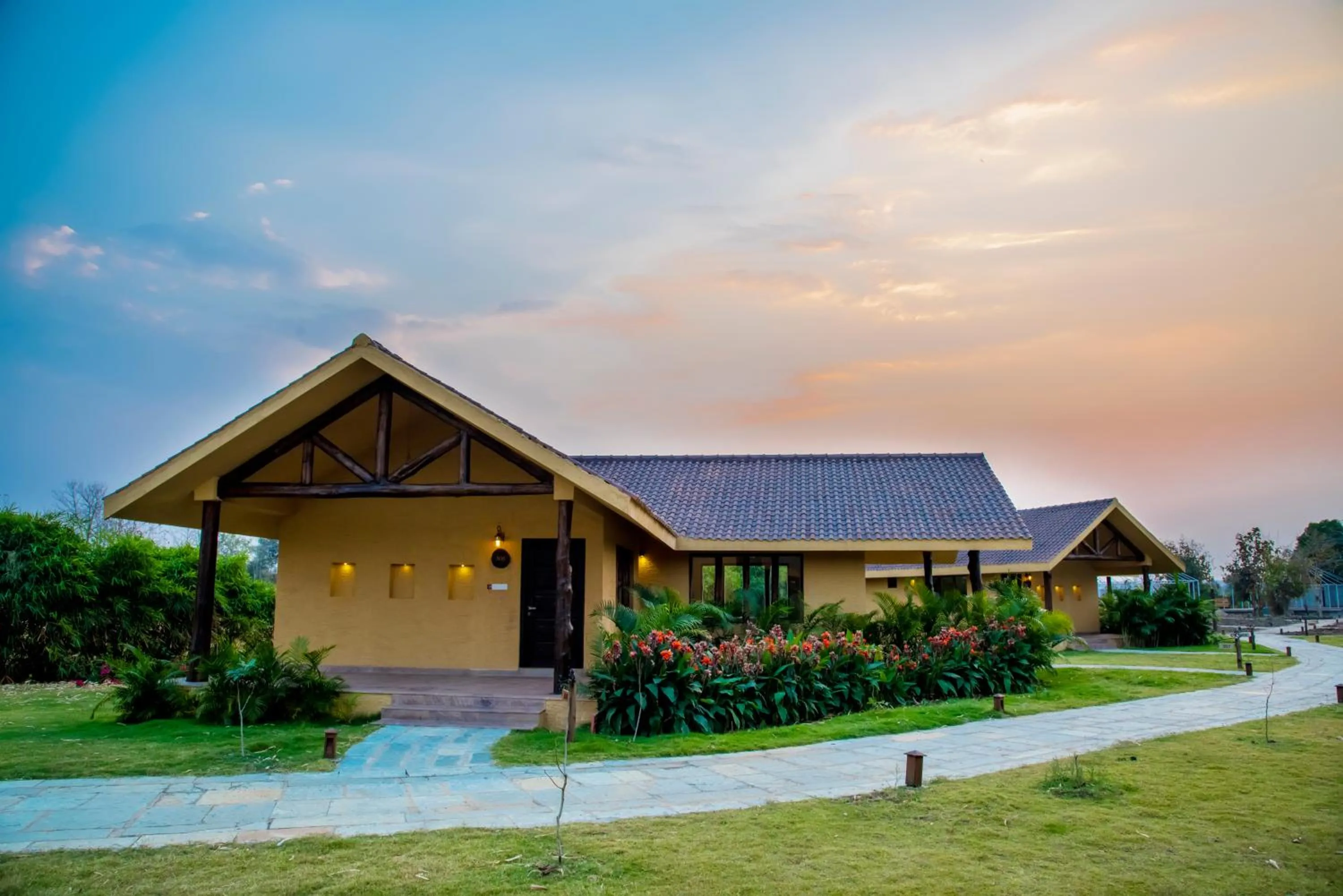 Property building in WelcomHeritage Tadoba Vanya Villas Resort & Spa