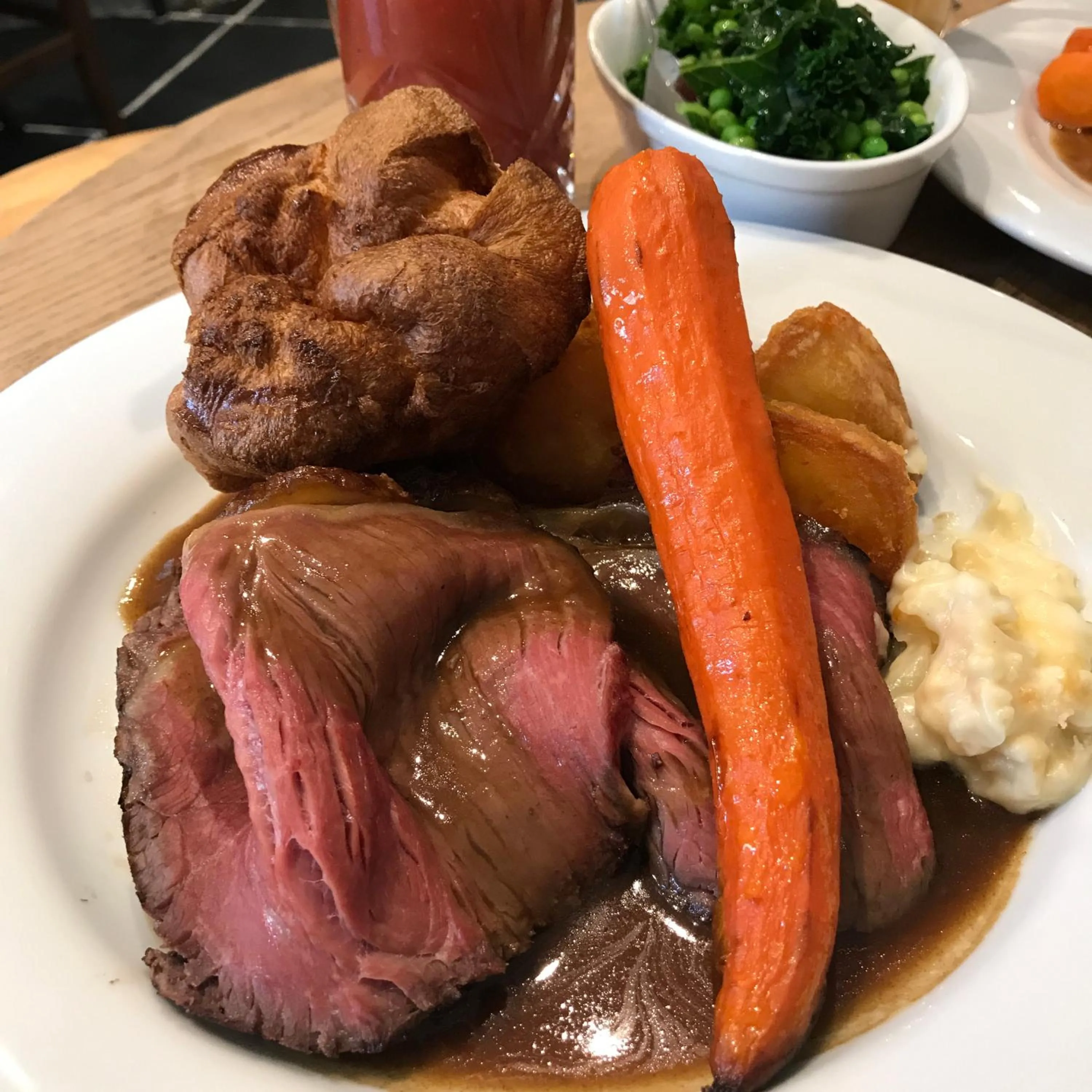 Food and drinks in The Cross Keys Sherborne