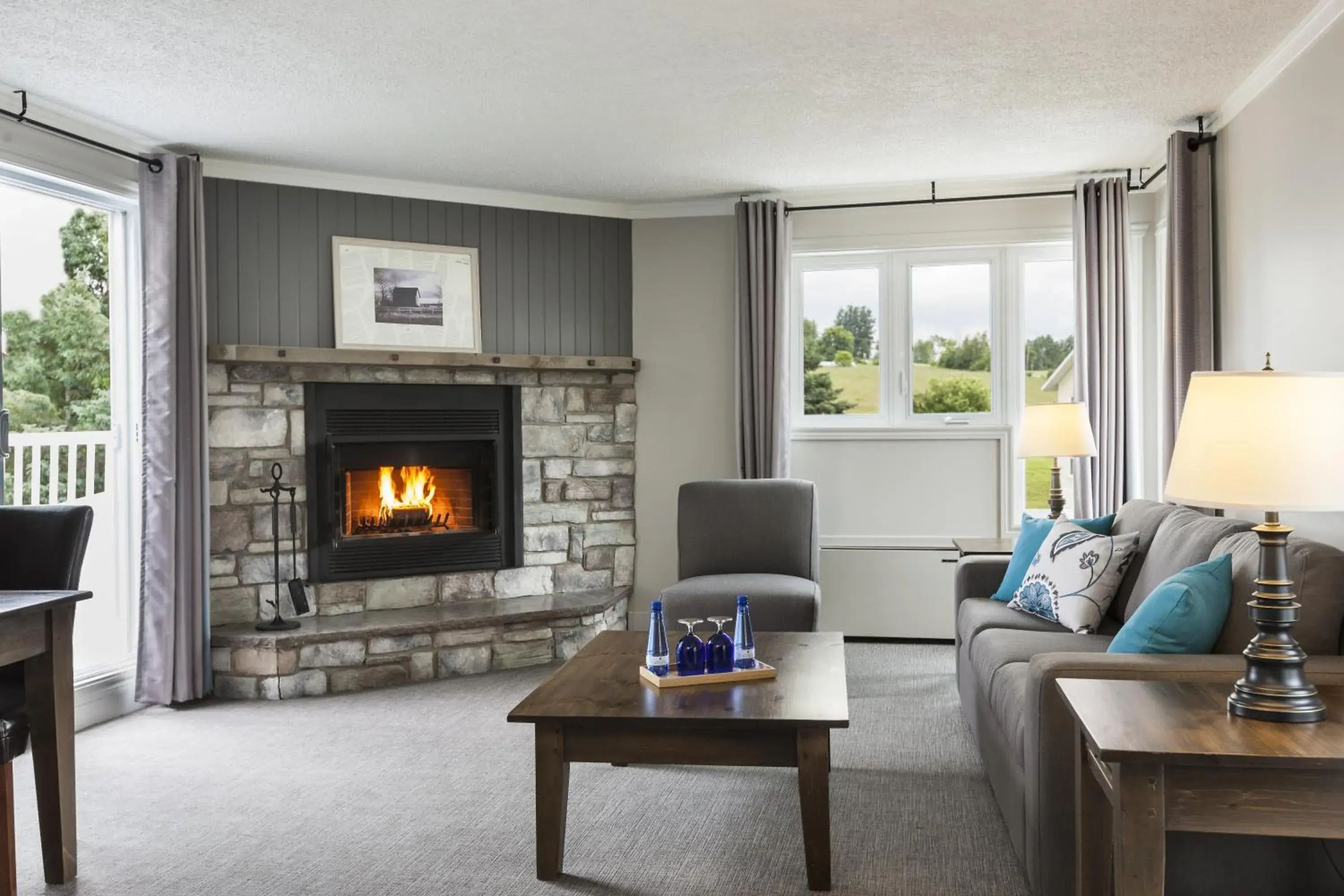 Queen Suite in Auberge West Brome Queen Suite in Auberge West Brome