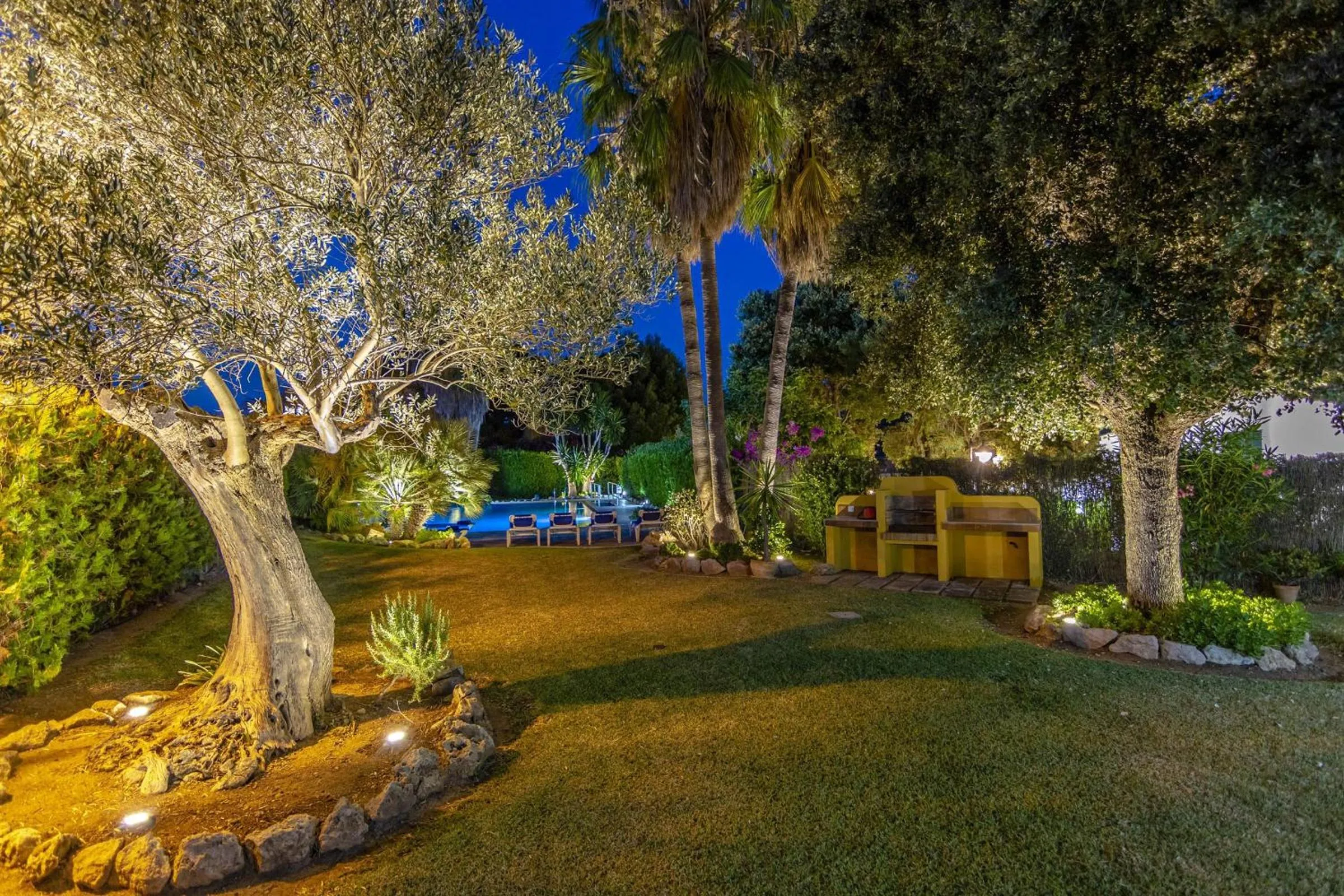 Garden view in Villa Formosa