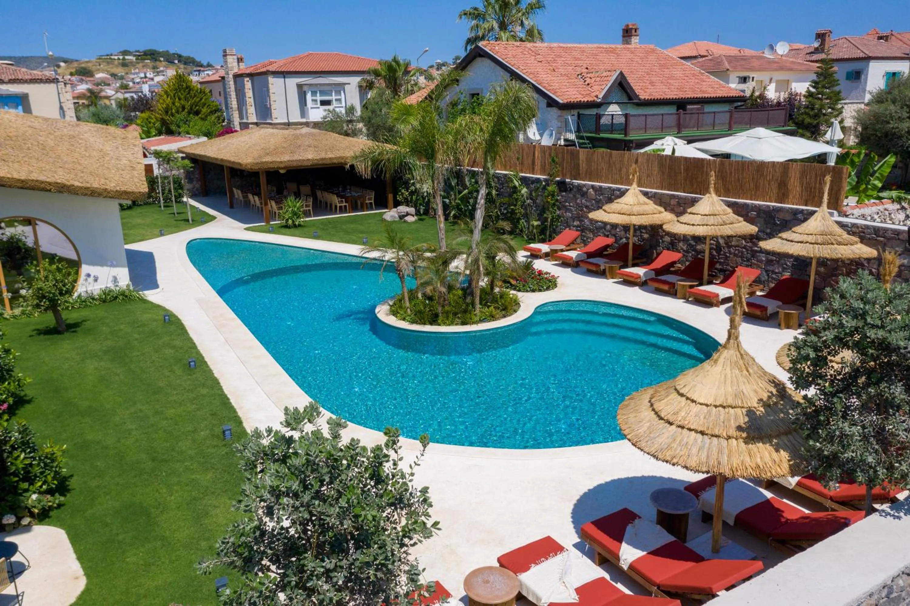 Swimming pool in Pachamama Alaçatı