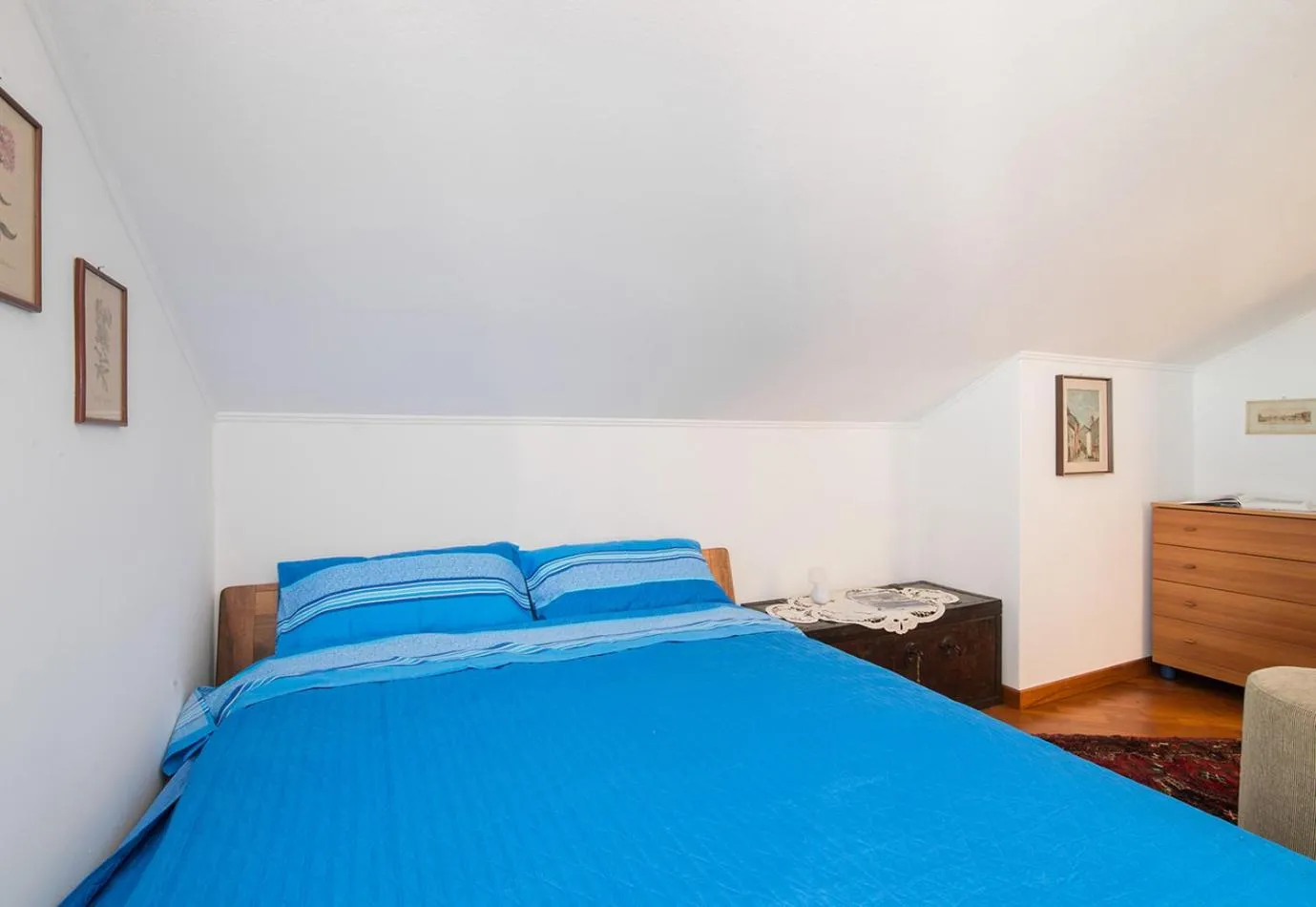 Bed in La mansarda delle meraviglie B&B Superior