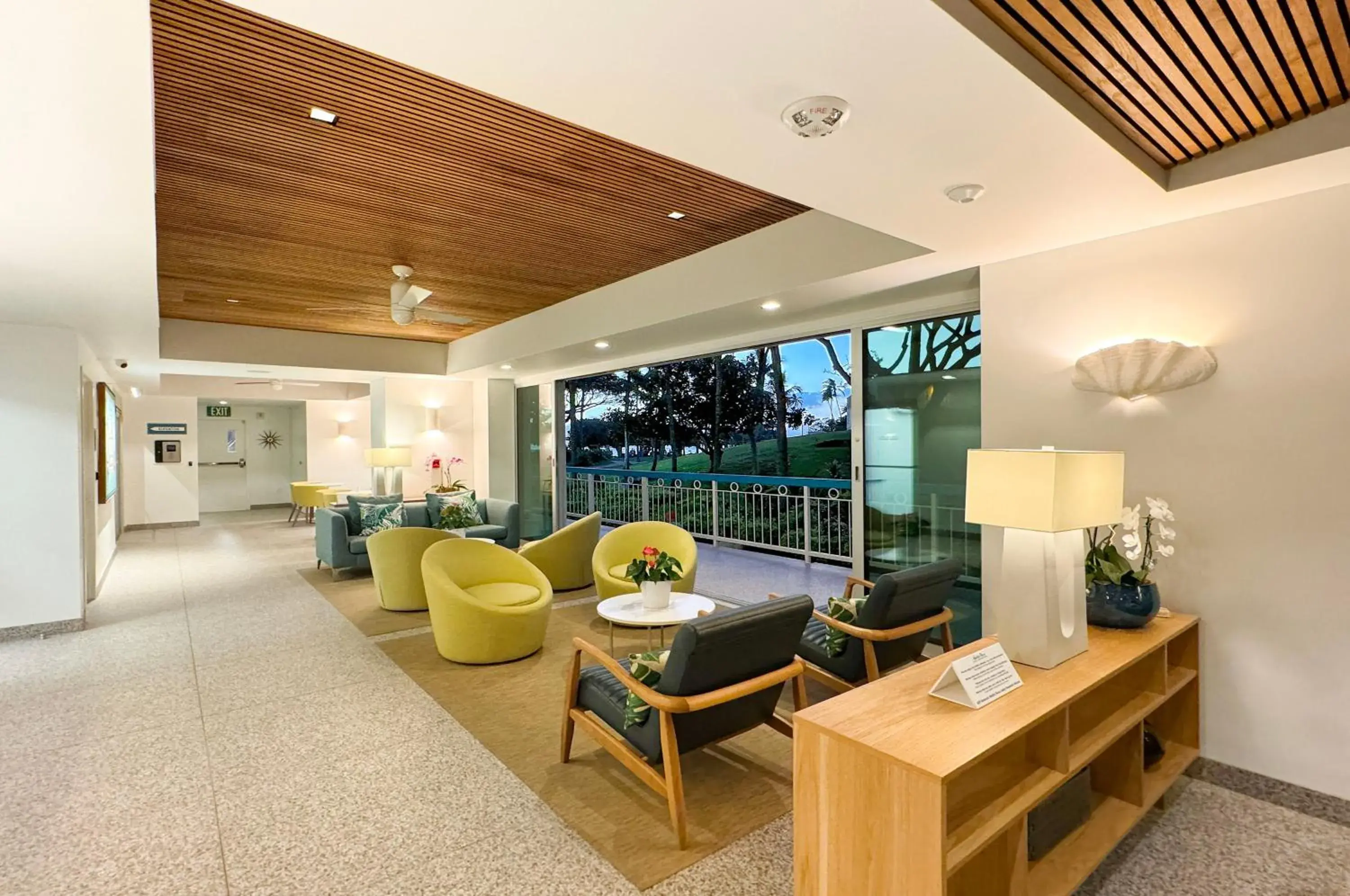 Lobby or reception in Waikiki Shore by OUTRIGGER Lobby or reception in Waikiki Shore by OUTRIGGER