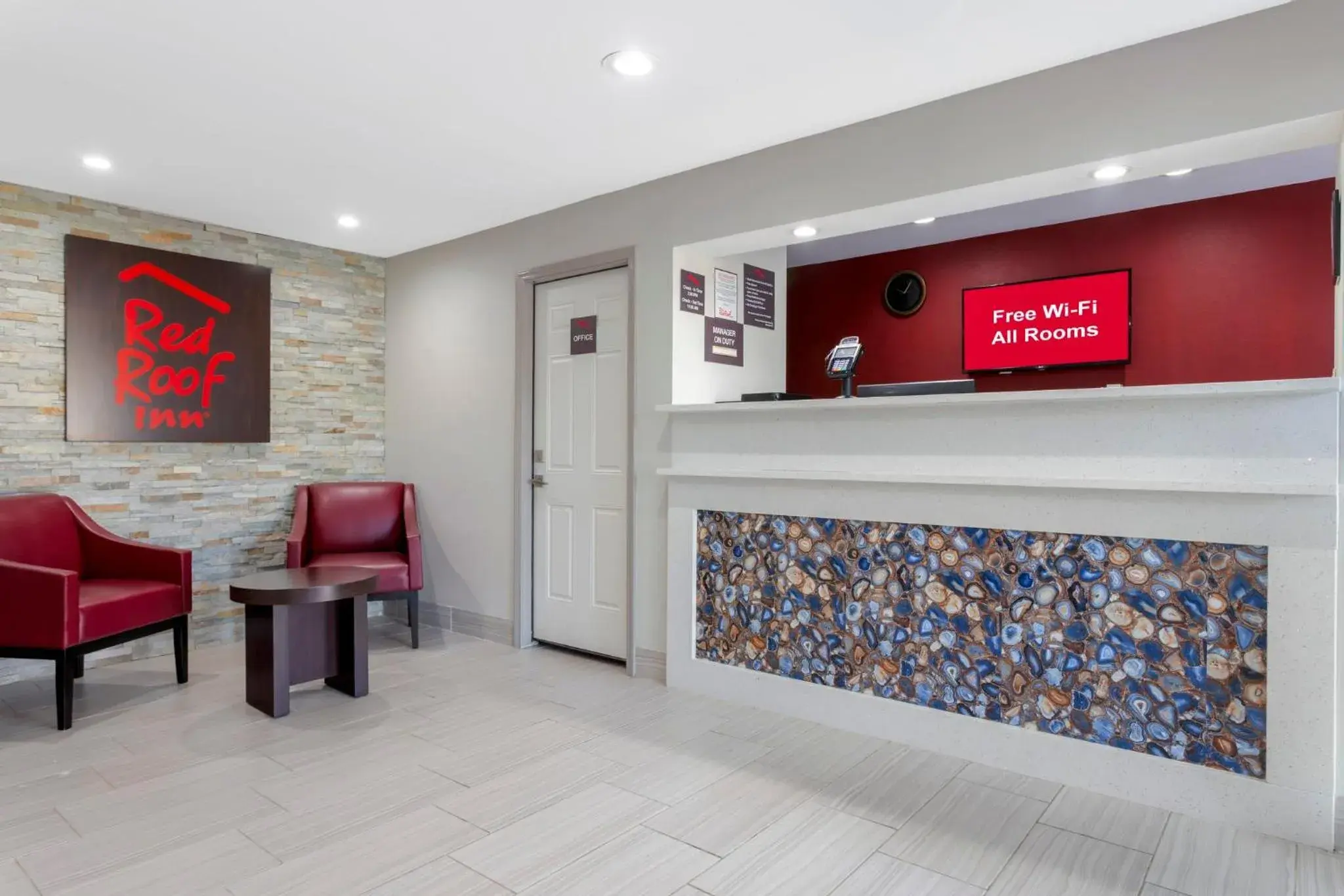 Lobby or reception in Red Roof Inn Hope Lobby or reception in Red Roof Inn Hope