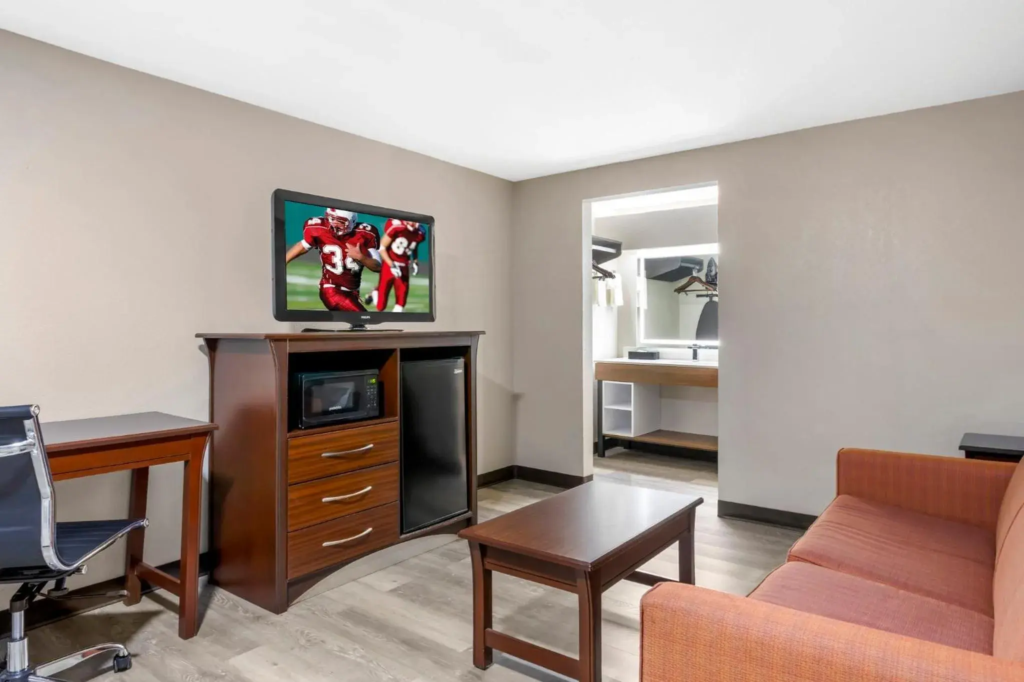 Bedroom in Red Roof Inn Hope Bedroom in Red Roof Inn Hope