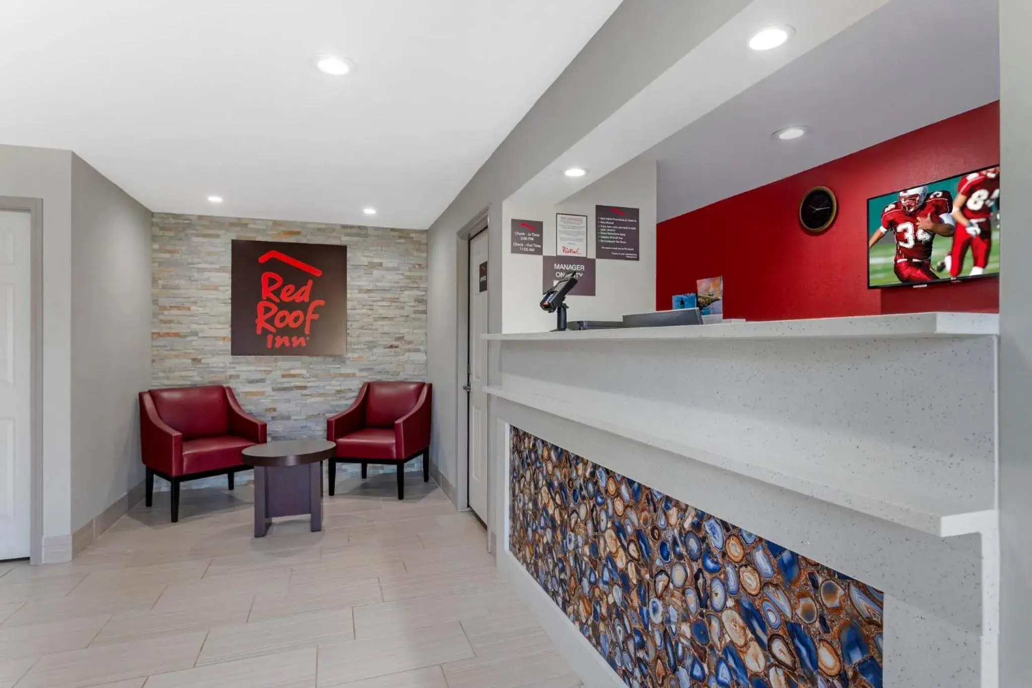 Lobby or reception in Red Roof Inn Hope Lobby or reception in Red Roof Inn Hope