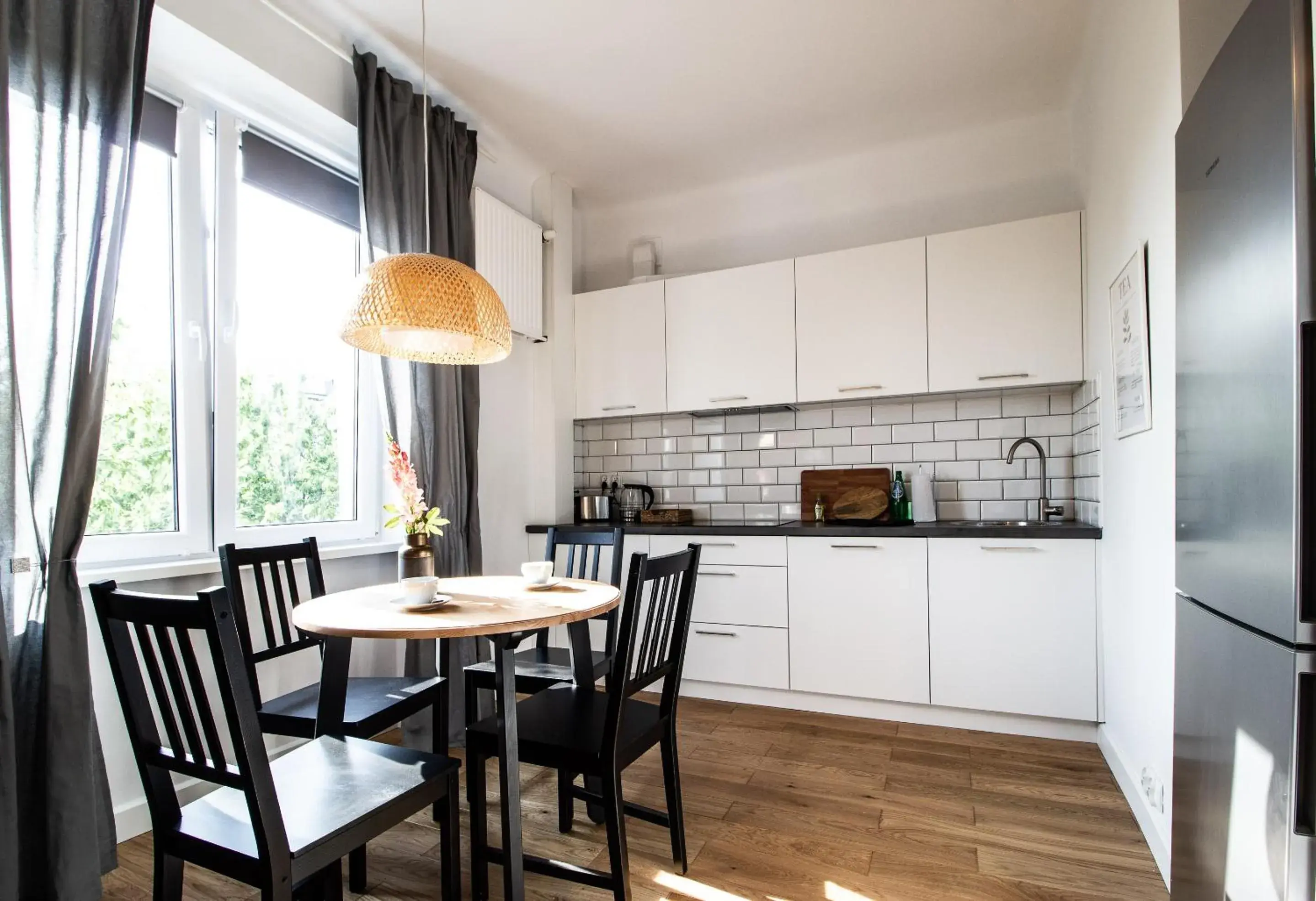 Kitchen or kitchenette in Old Town Krasiński Garden Kitchen or kitchenette in Old Town Krasiński Garden