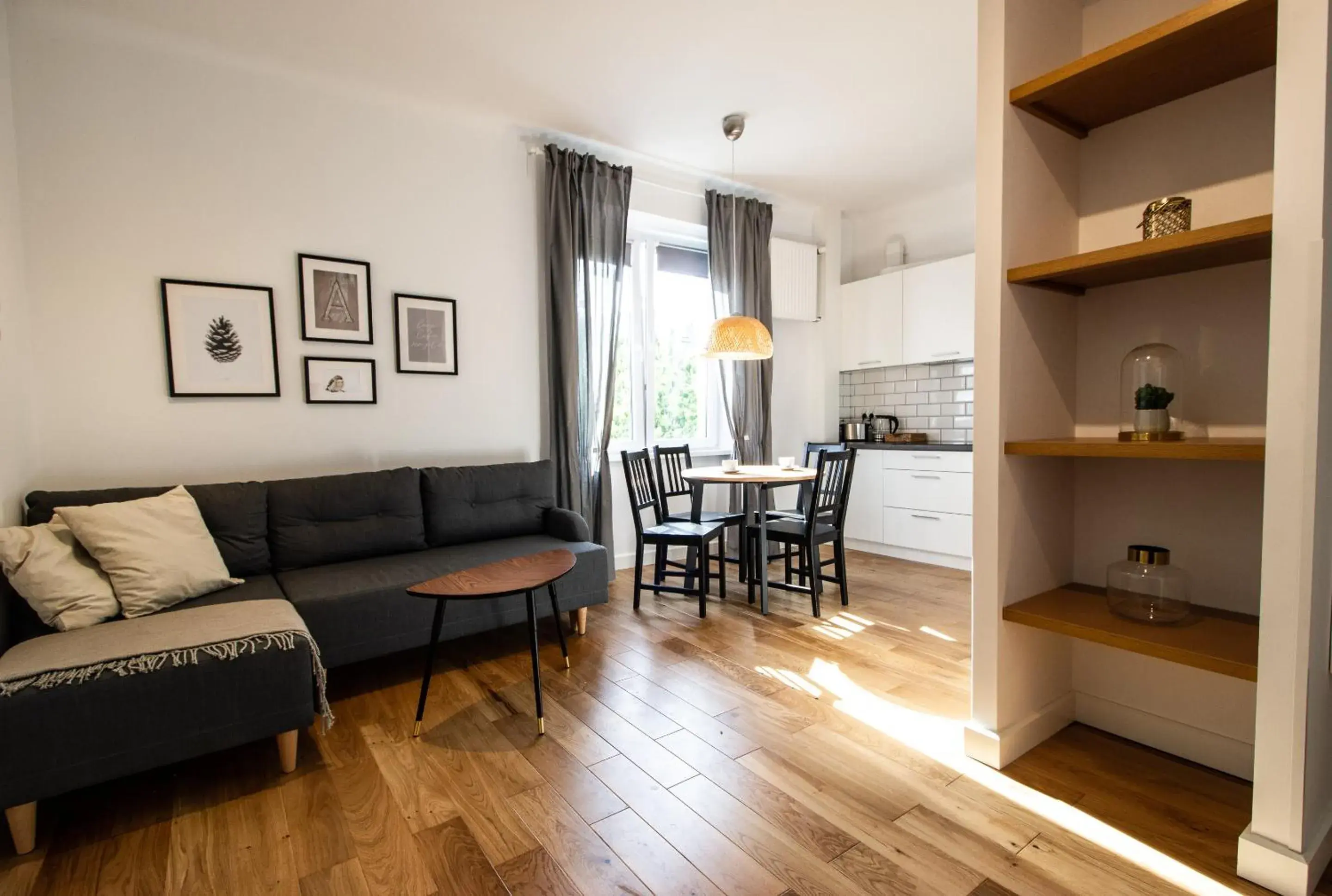 Living room in Old Town Krasiński Garden Living room in Old Town Krasiński Garden