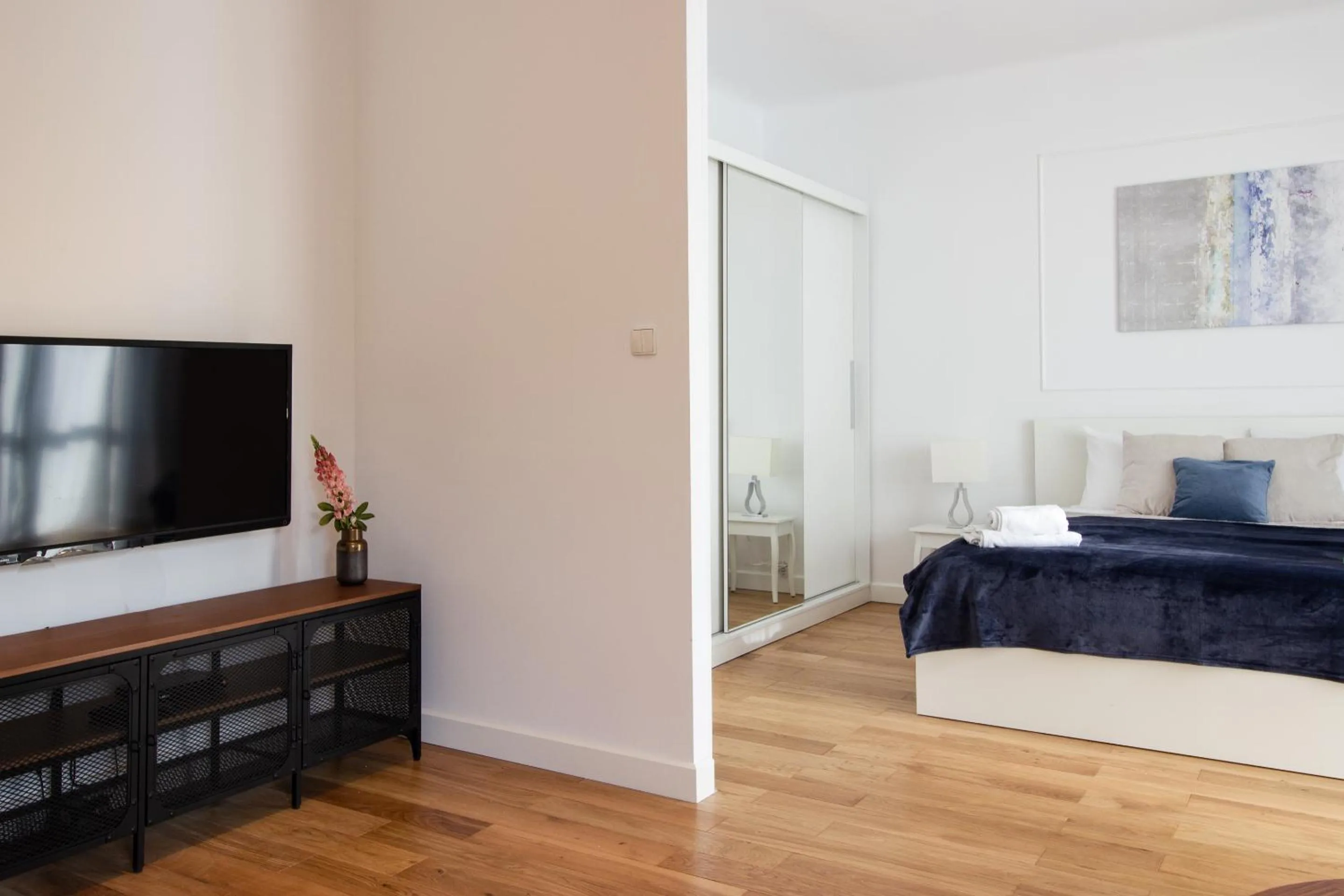 Bed in Old Town Krasiński Garden