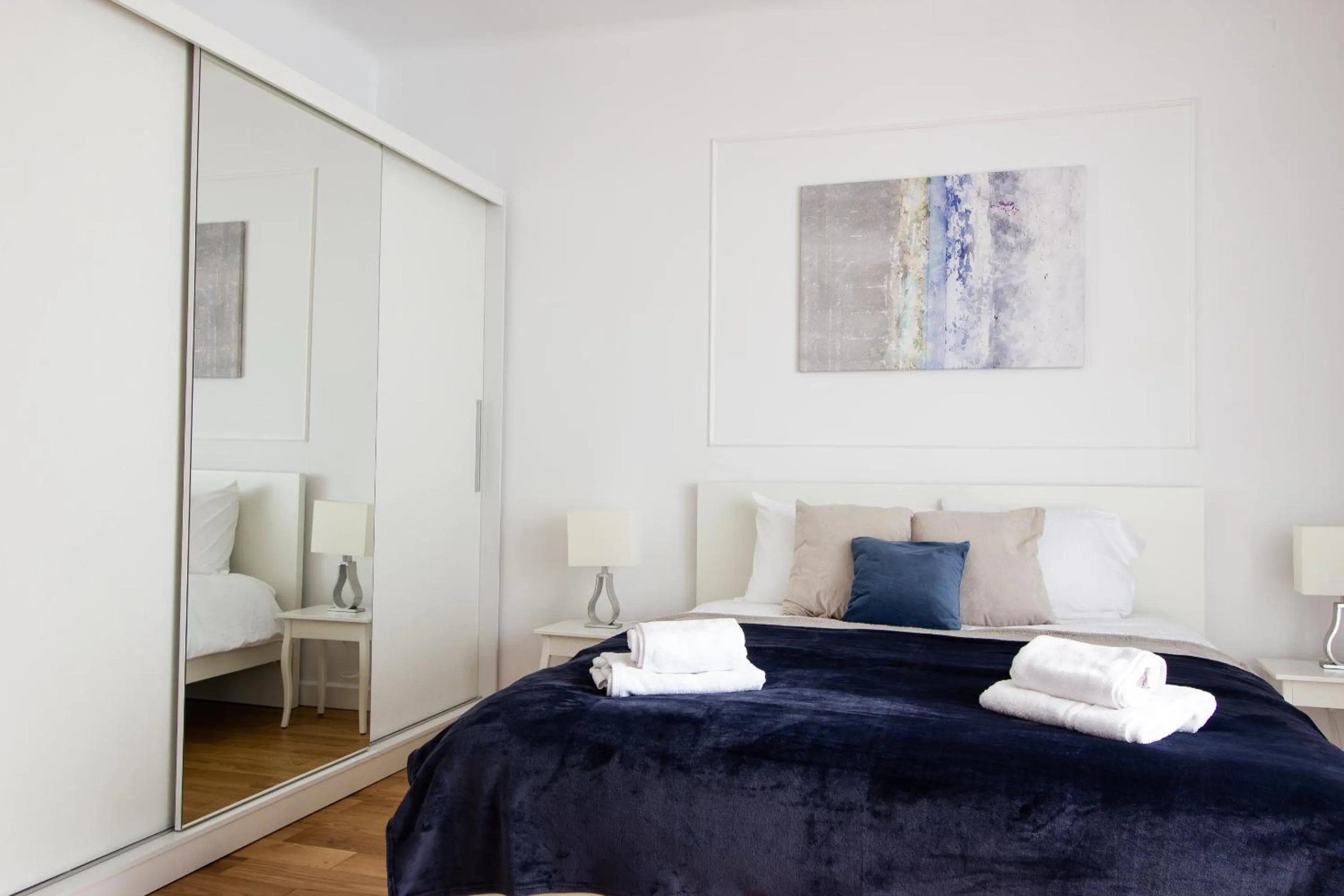 Bed in Old Town Krasiński Garden