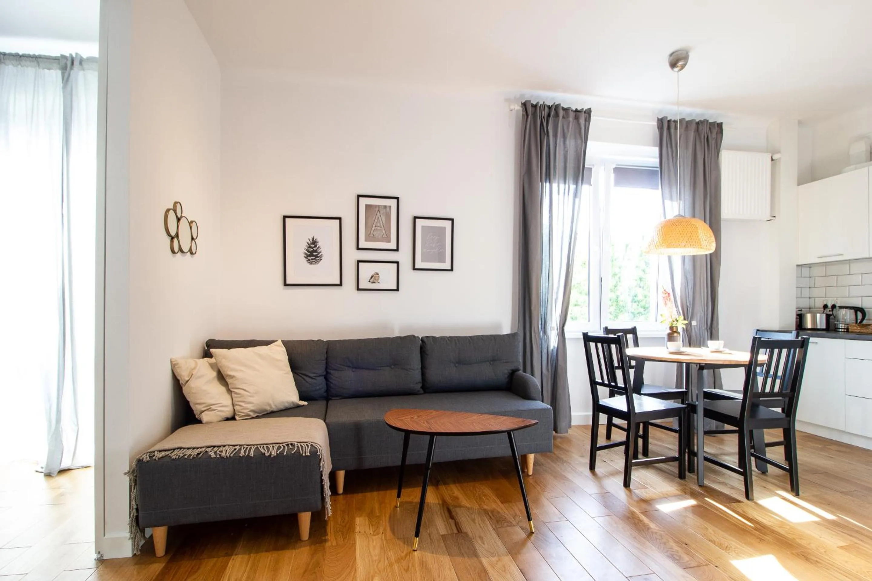 Living room in Old Town Krasiński Garden