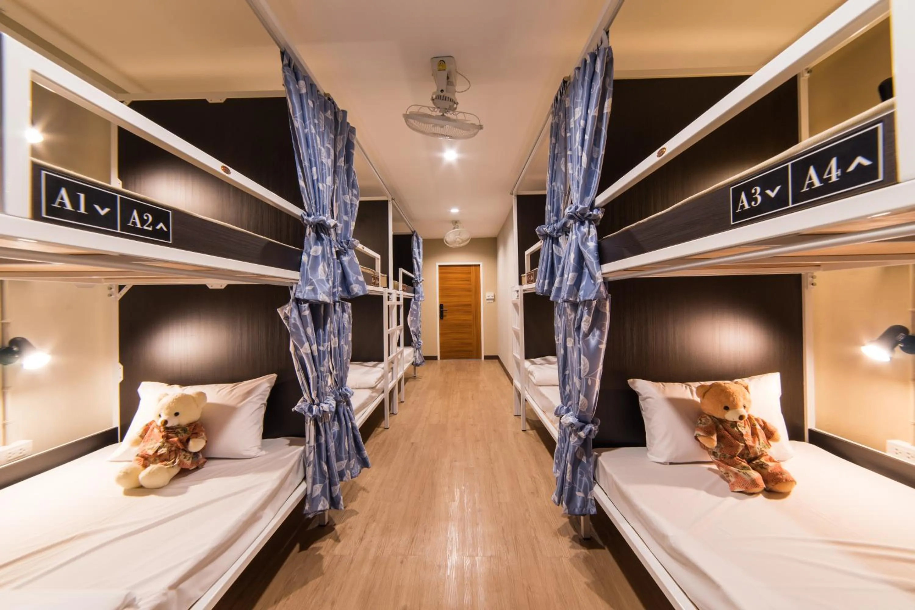 Photo of the whole room, Bed in Napa Hostel Samrong Station