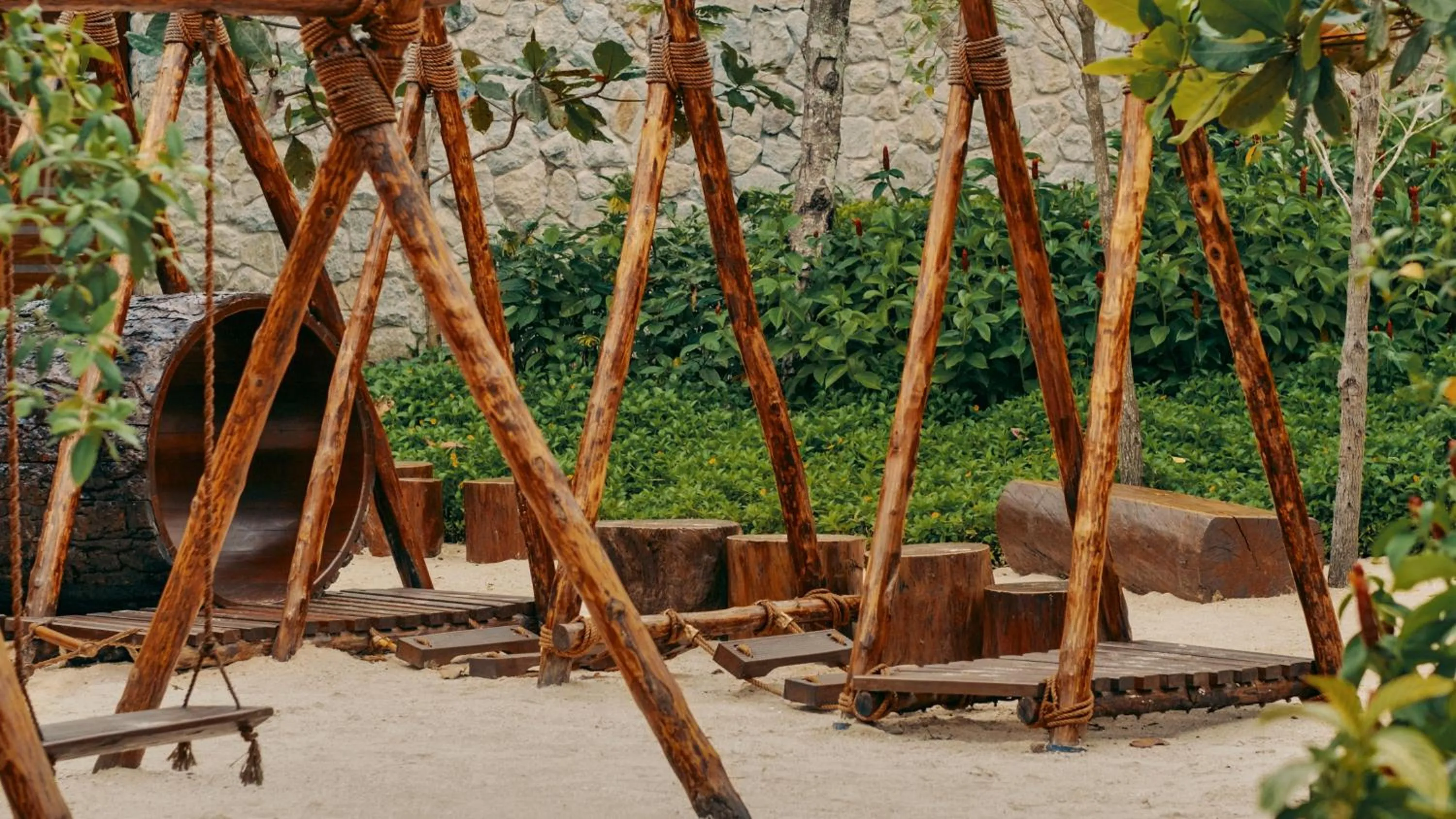 Children play ground in The Sireya Desaru Coast - Operated by Mandarin Oriental