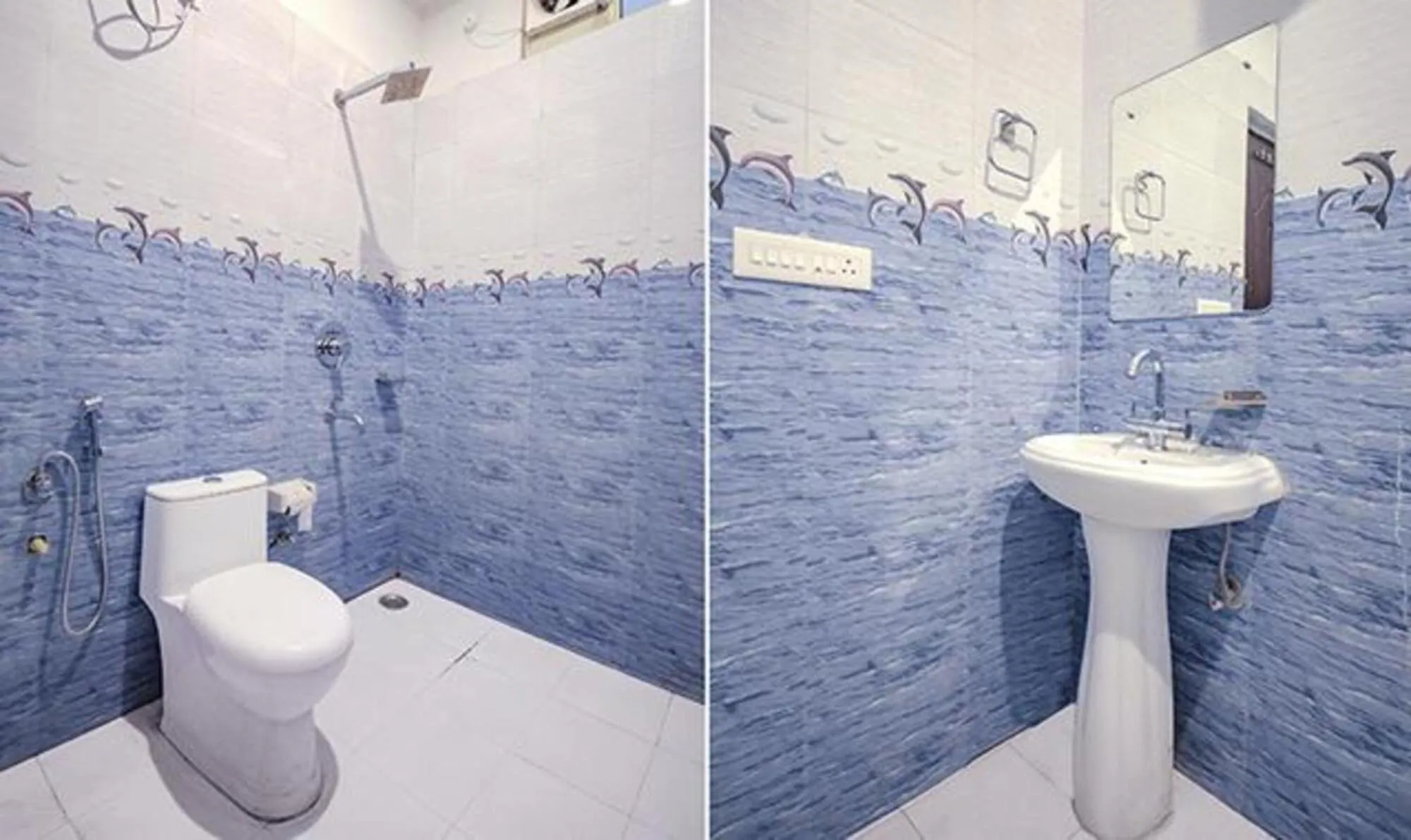 Toilet in FabHotel Yamunotri Retreat, Tapovan