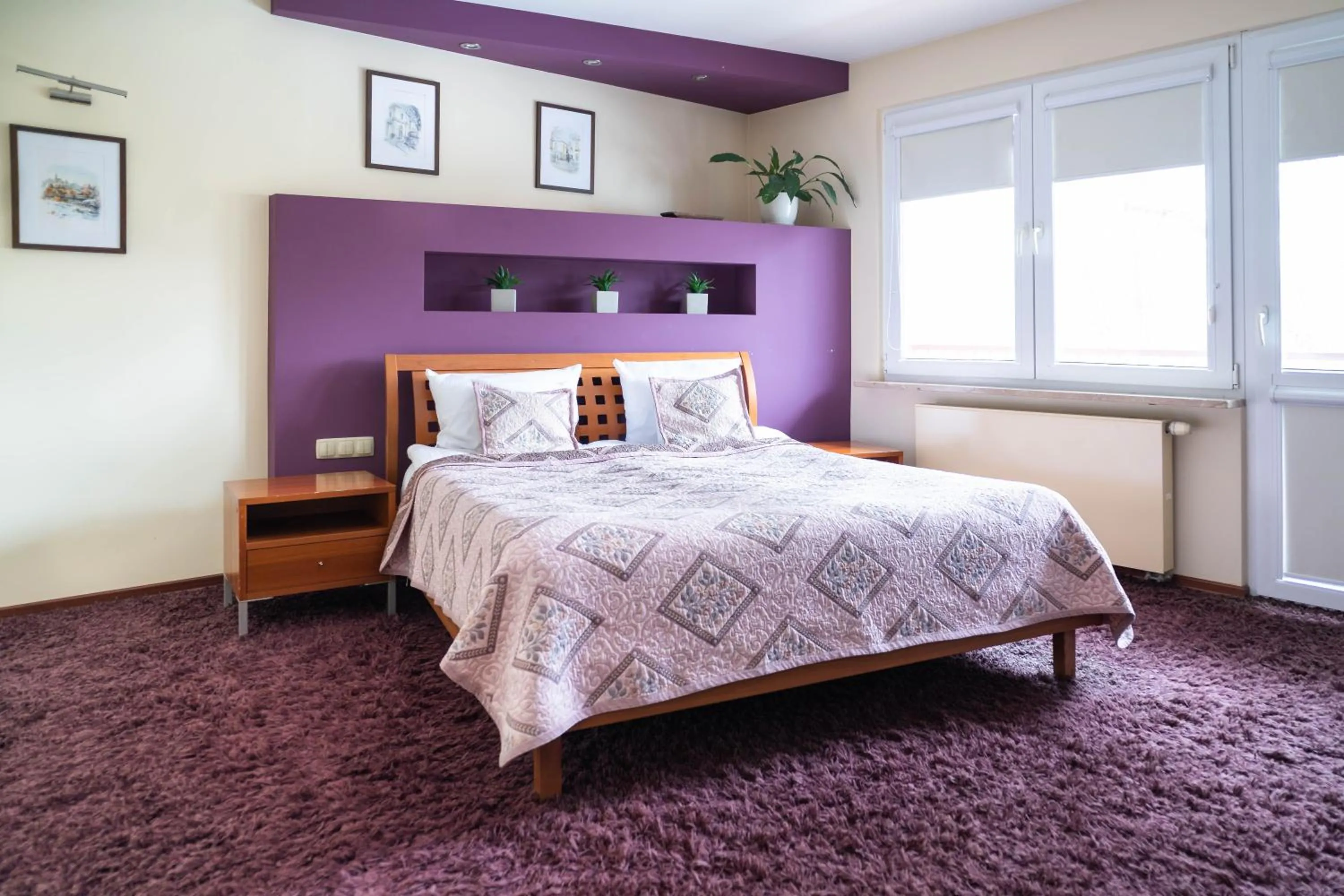 Bedroom, Bed in Apartament Królewski