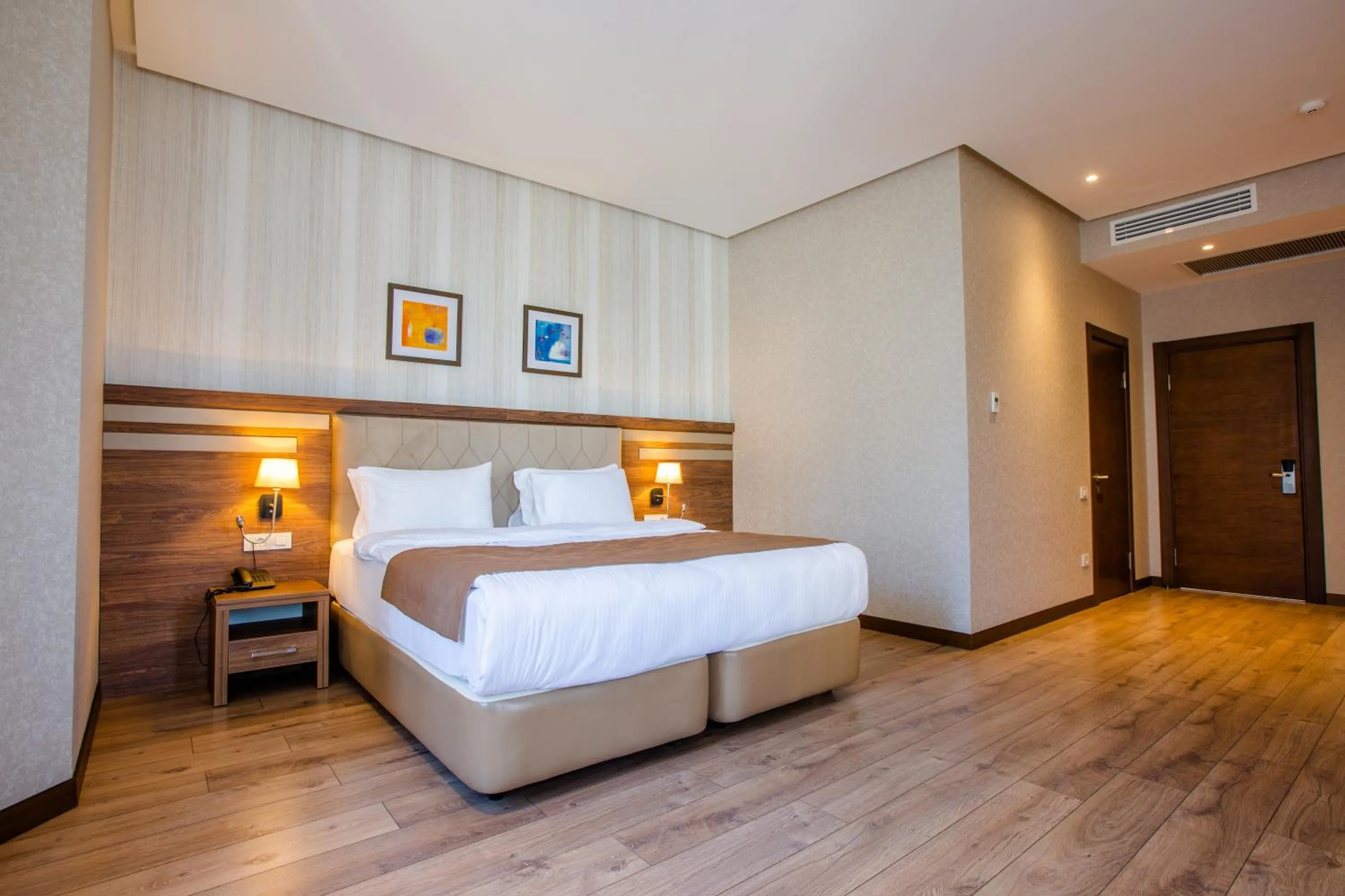 Bed in City Park Hotel