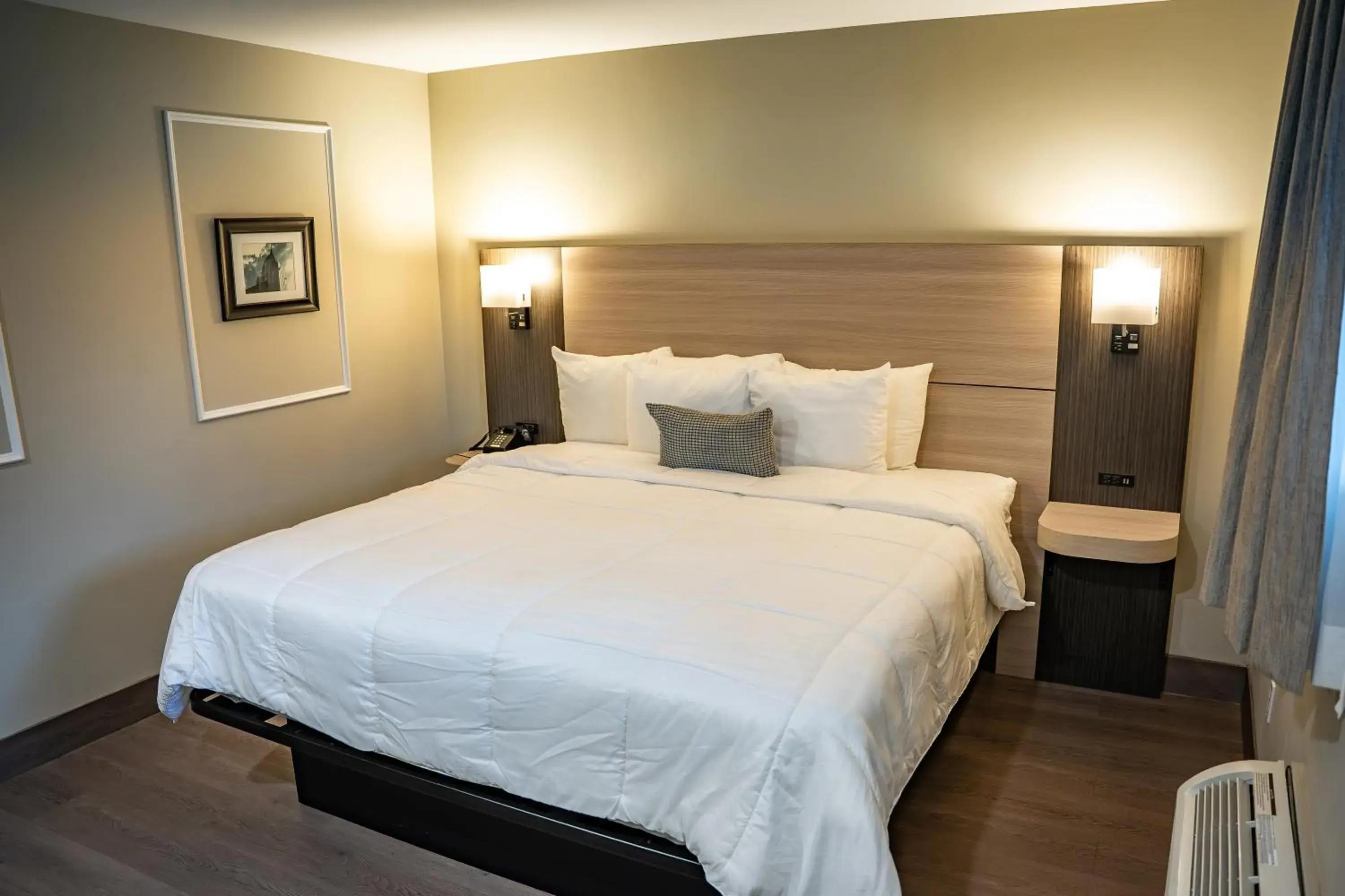 Bed in Whitman Motor Lodge Bed in Whitman Motor Lodge