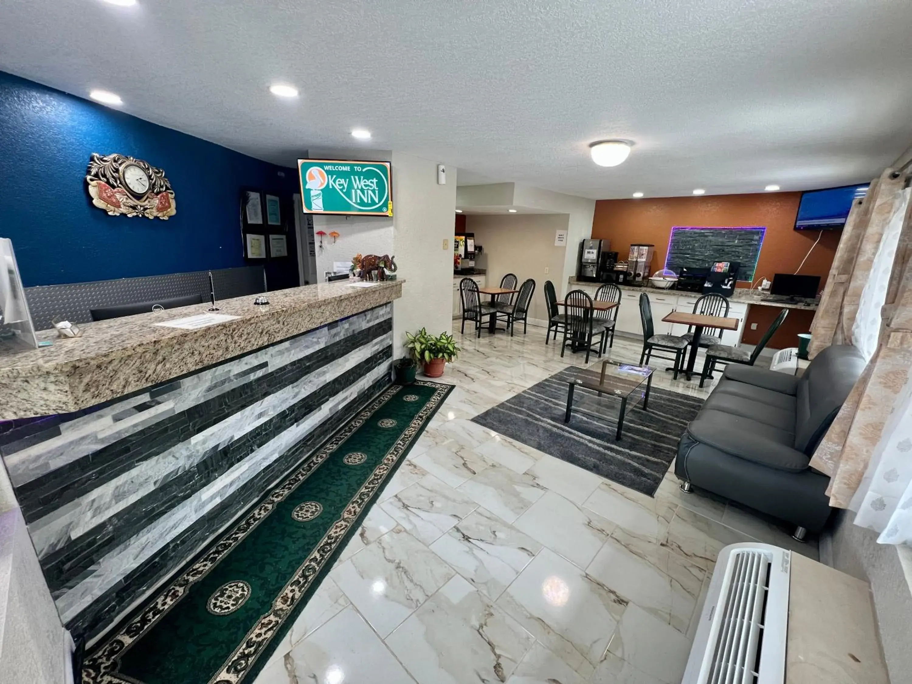 Lobby or reception in Key West Inn - Roanoke Lobby or reception in Key West Inn - Roanoke