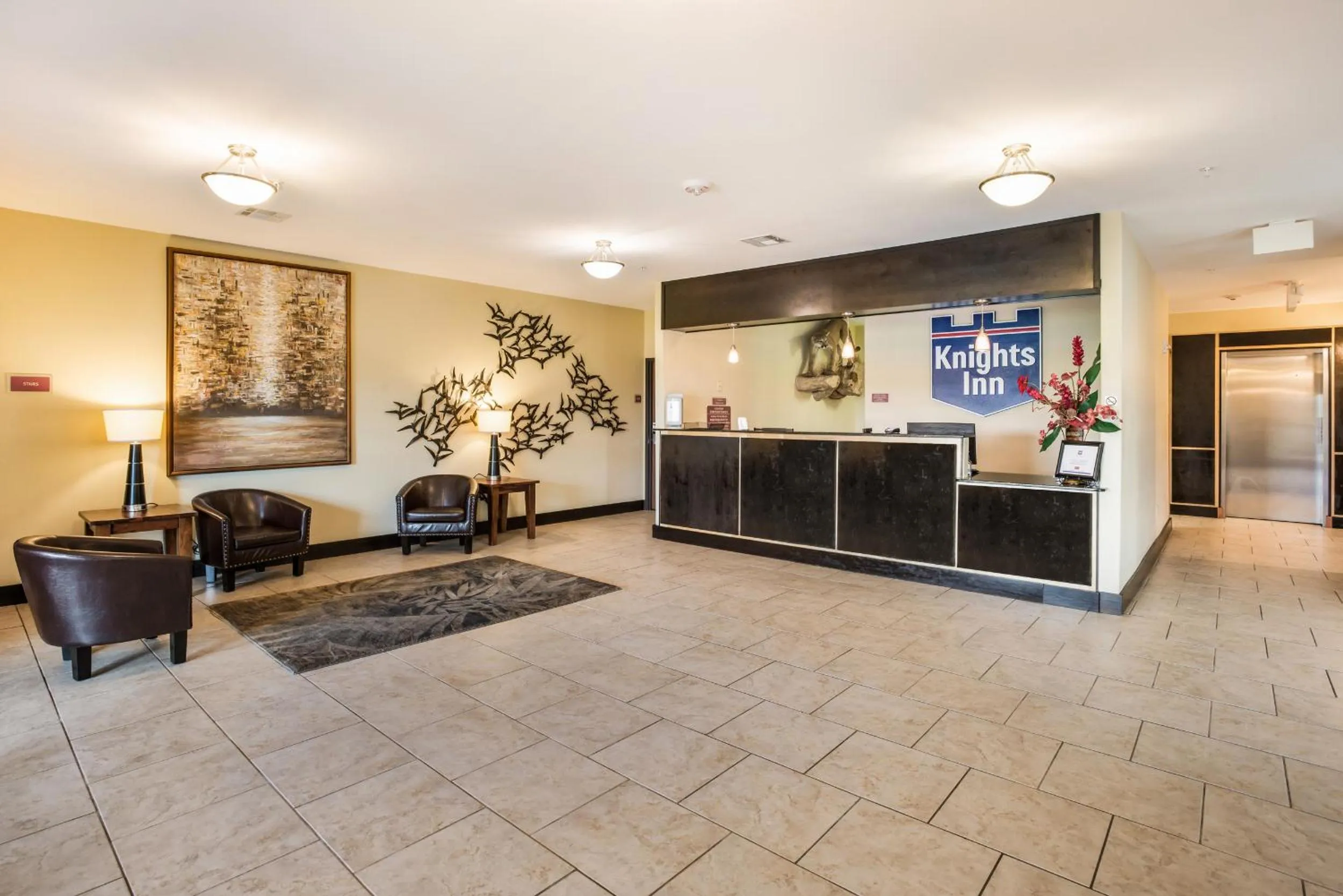 Lobby or reception in Knights Inn Bunkie