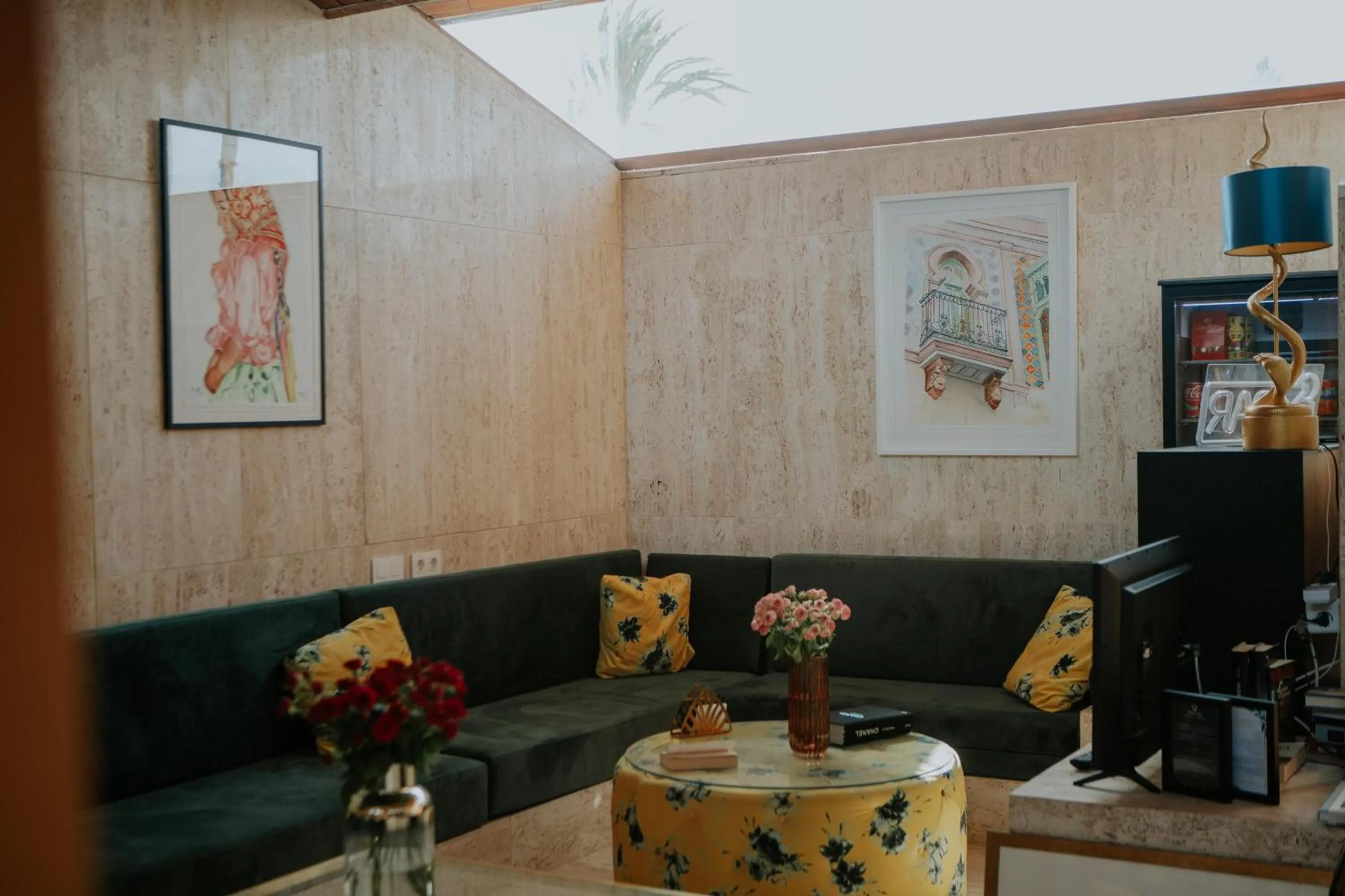 Lobby or reception in Hotel Boutique Hort de Nal