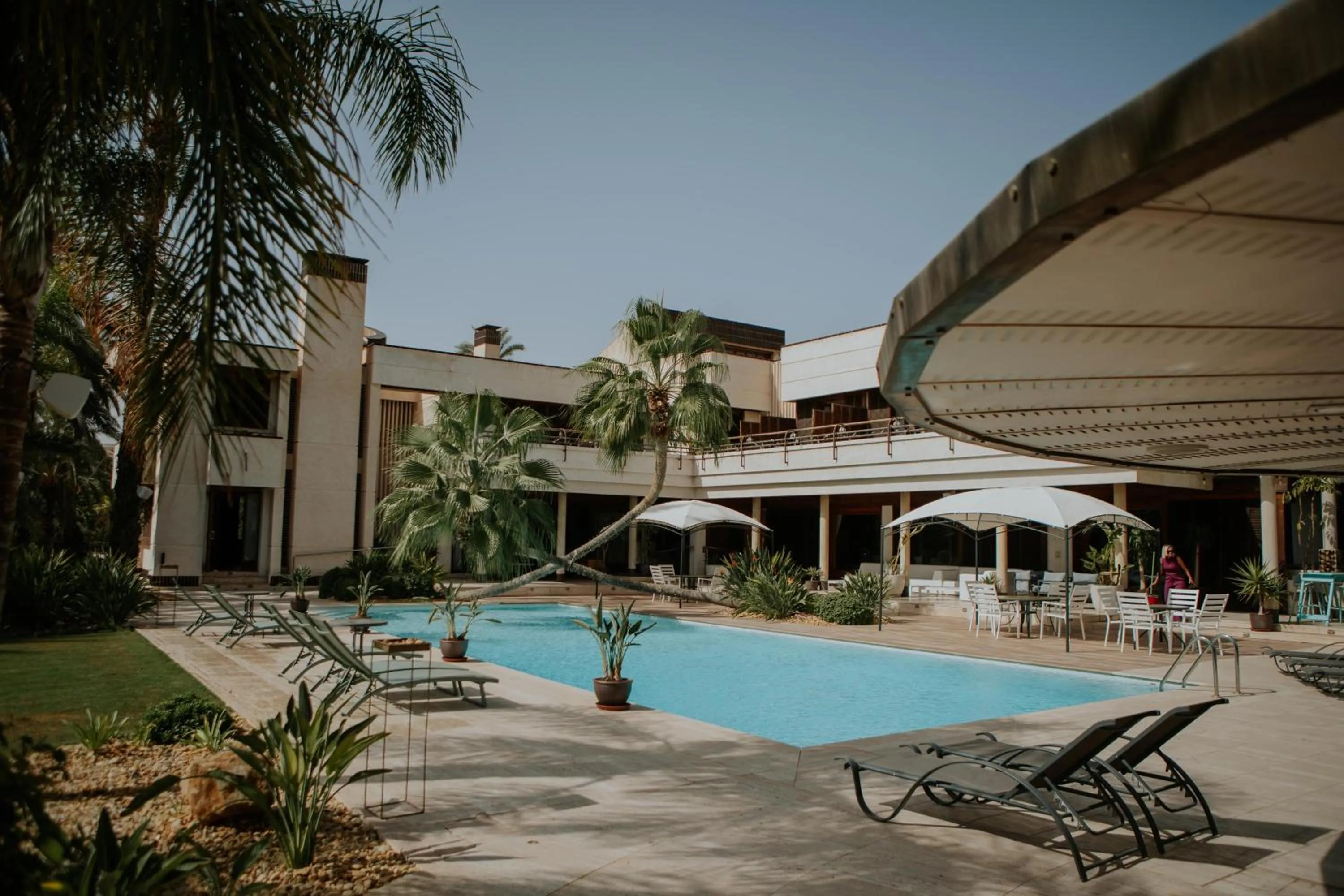 Swimming pool in Hotel Boutique Hort de Nal