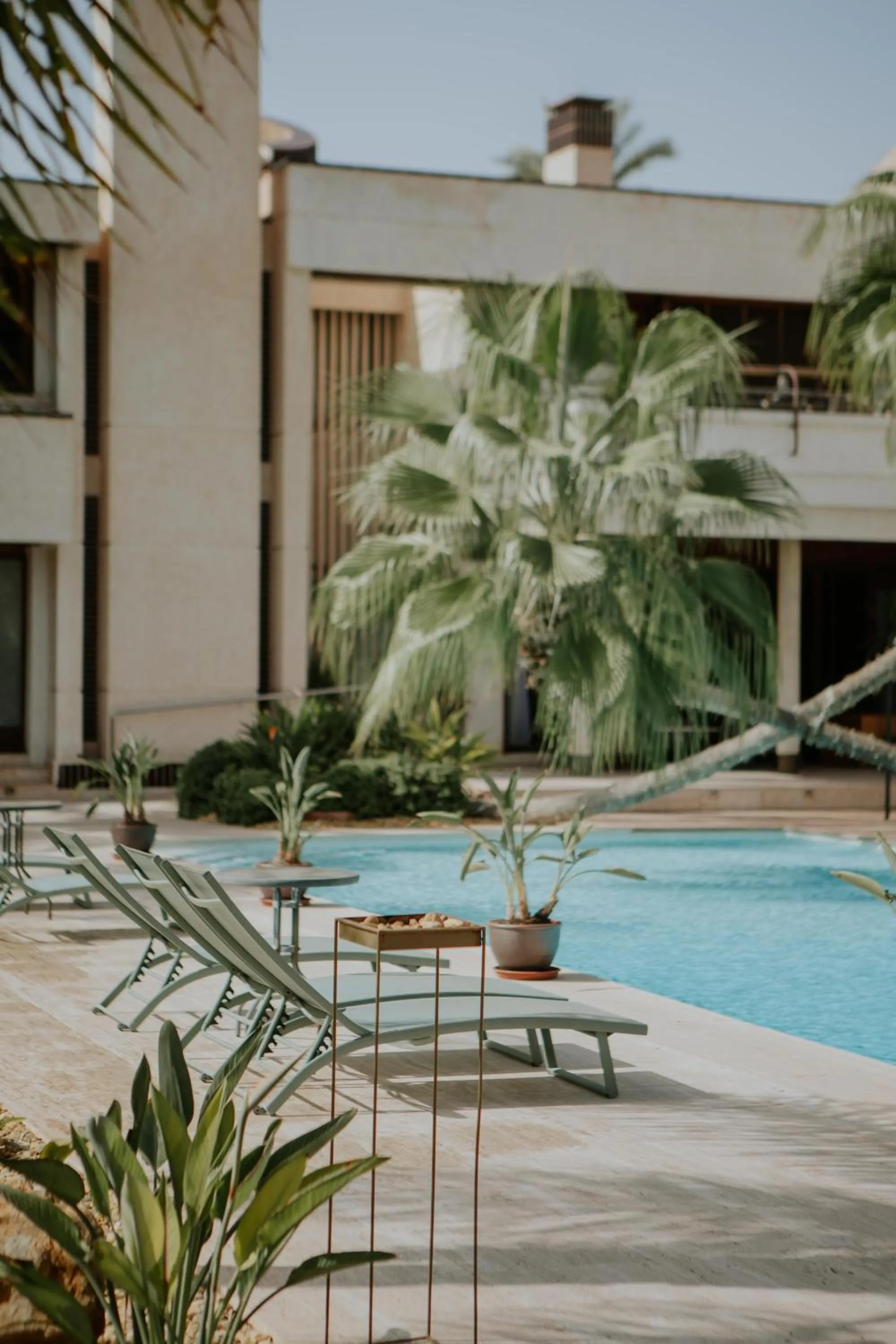 Swimming pool in Hotel Boutique Hort de Nal