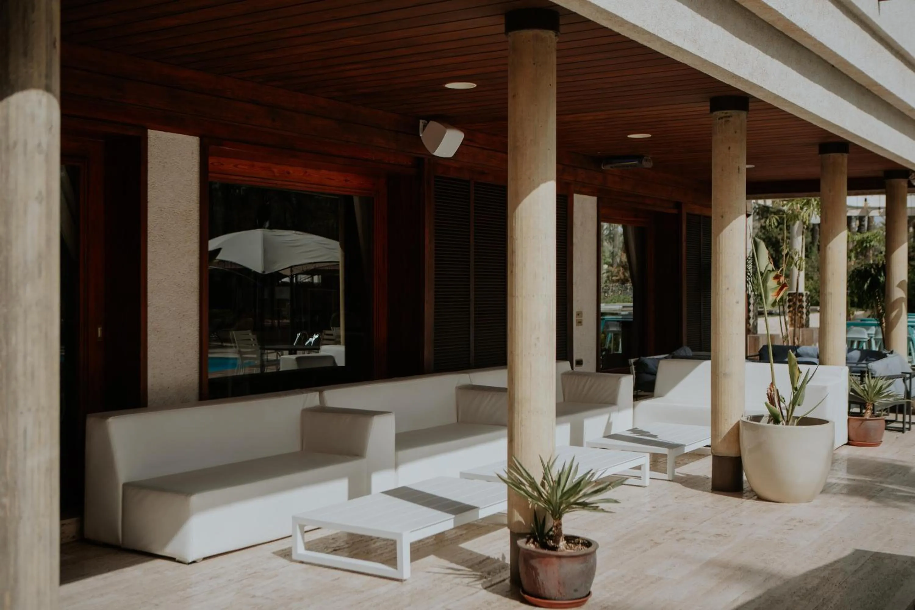 Lobby or reception in Hotel Boutique Hort de Nal