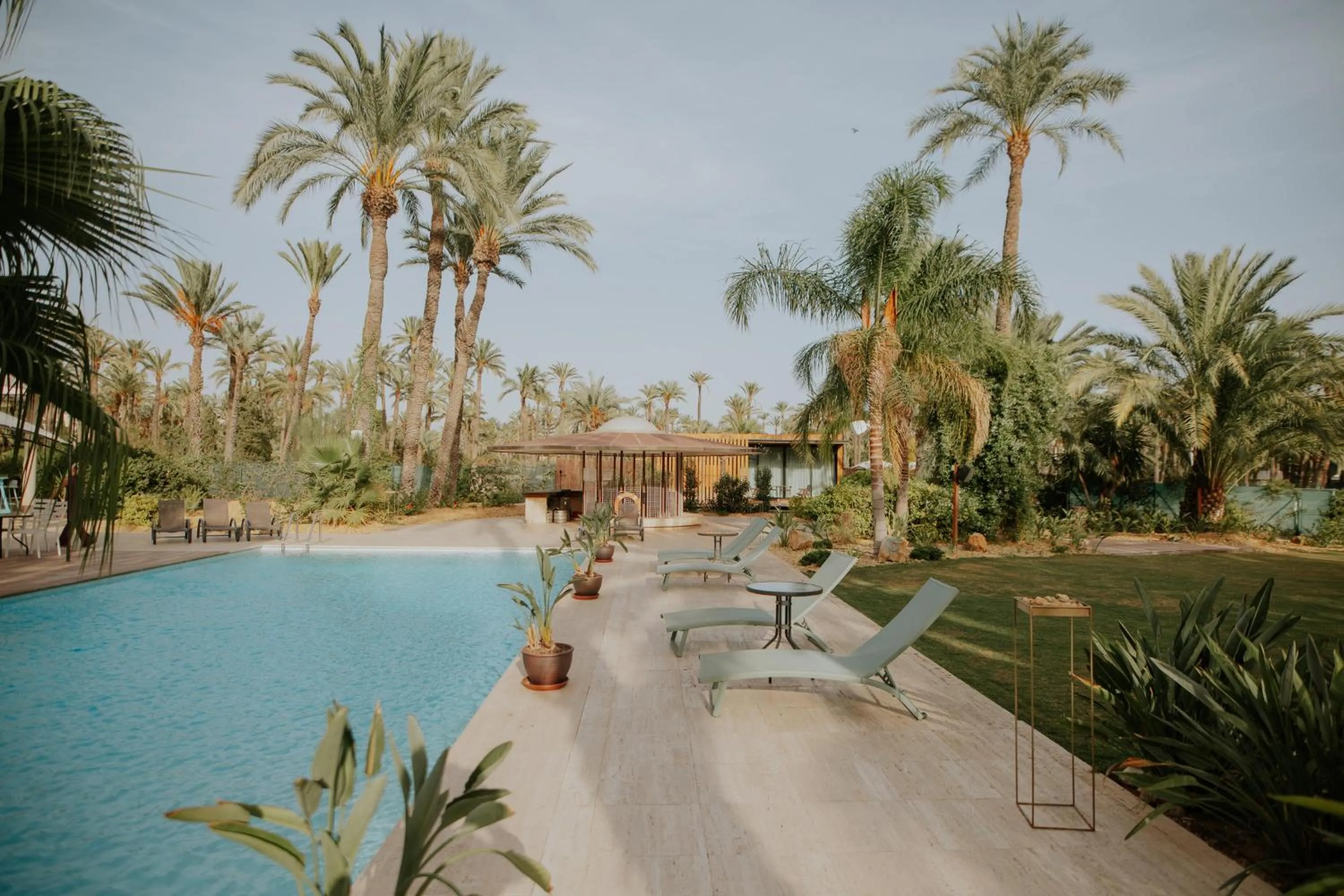 Swimming pool in Hotel Boutique Hort de Nal