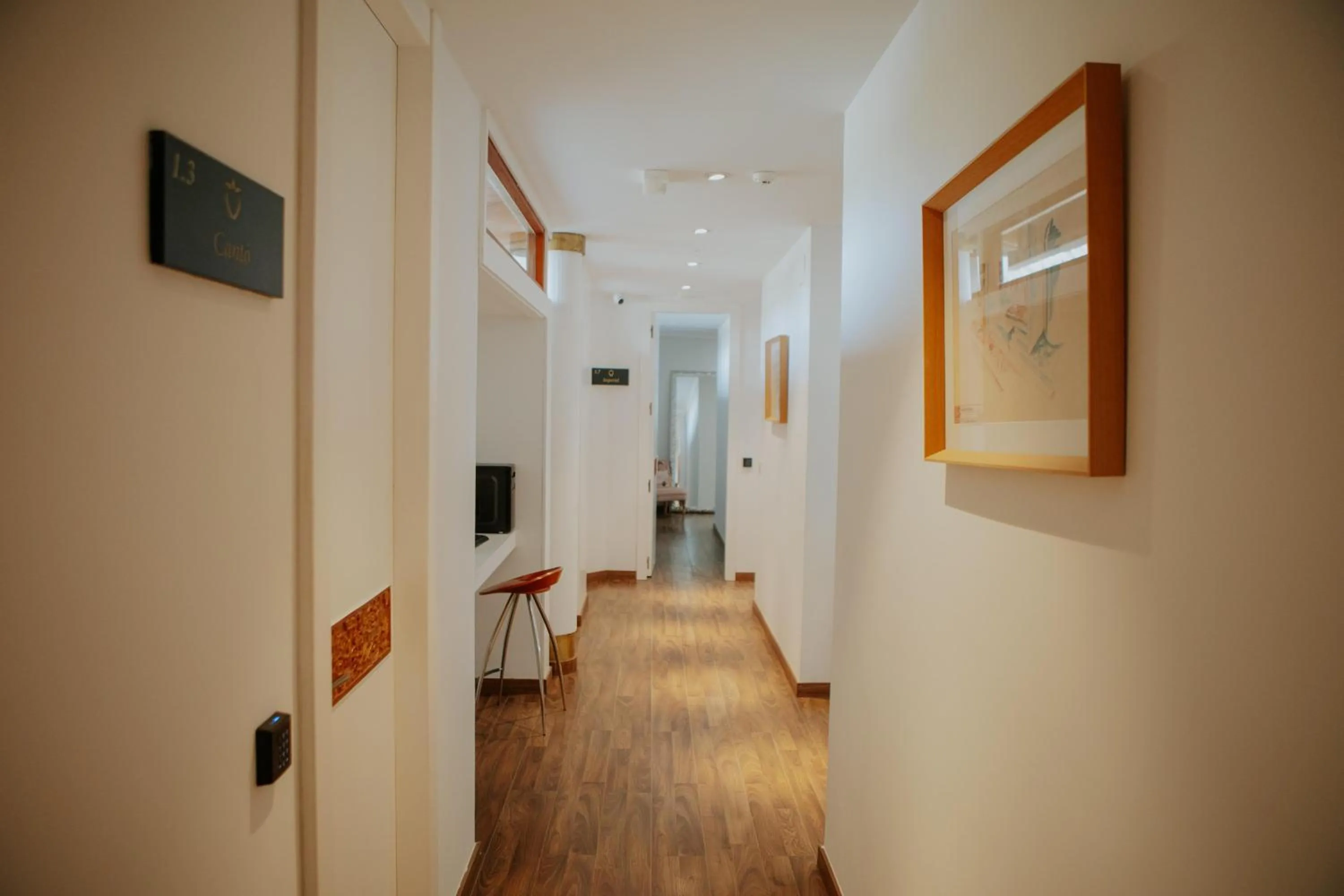 Lobby or reception in Hotel Boutique Hort de Nal