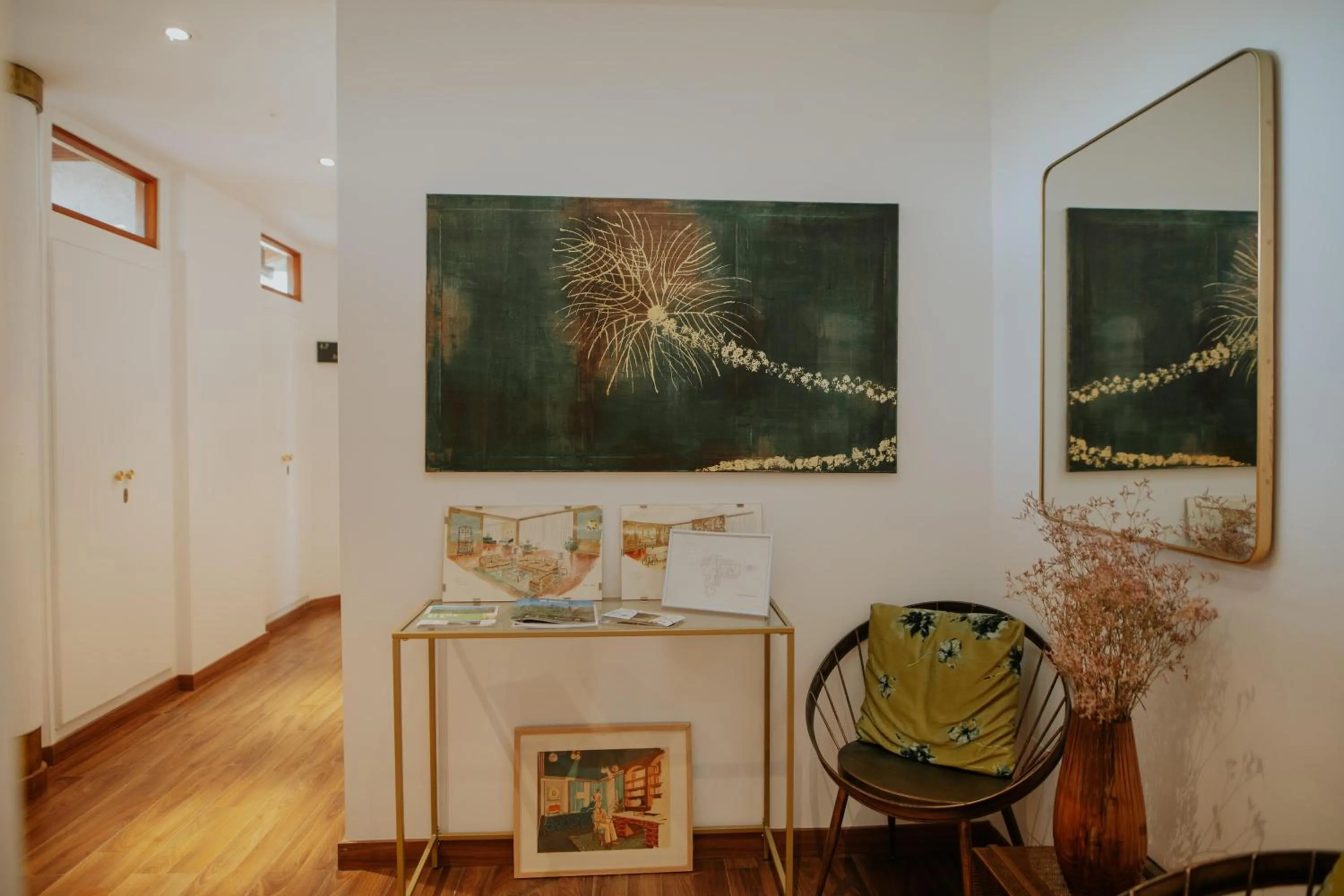 Lobby or reception in Hotel Boutique Hort de Nal