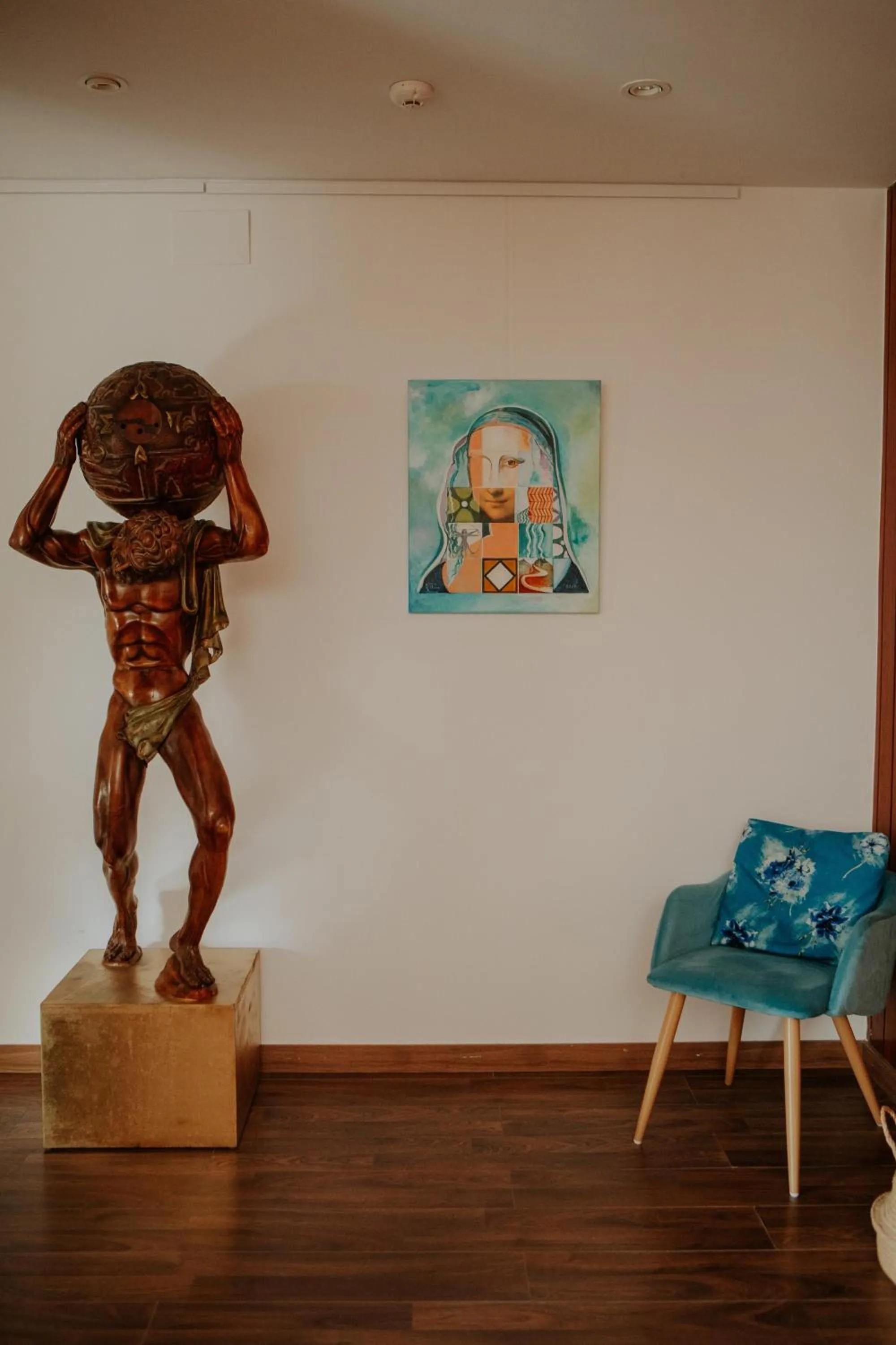 Lobby or reception in Hotel Boutique Hort de Nal