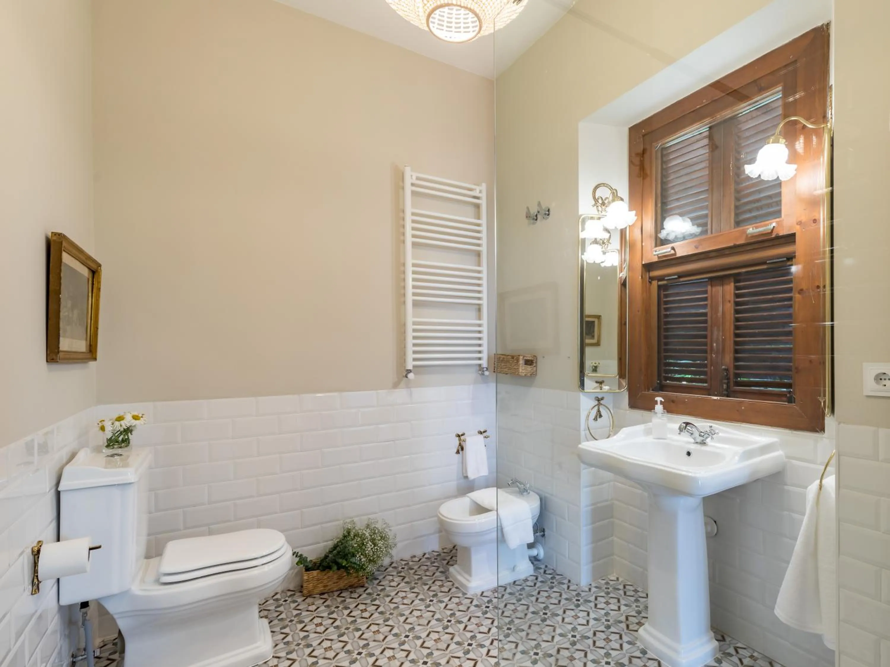 Bathroom in Alquería Calatrava B&B