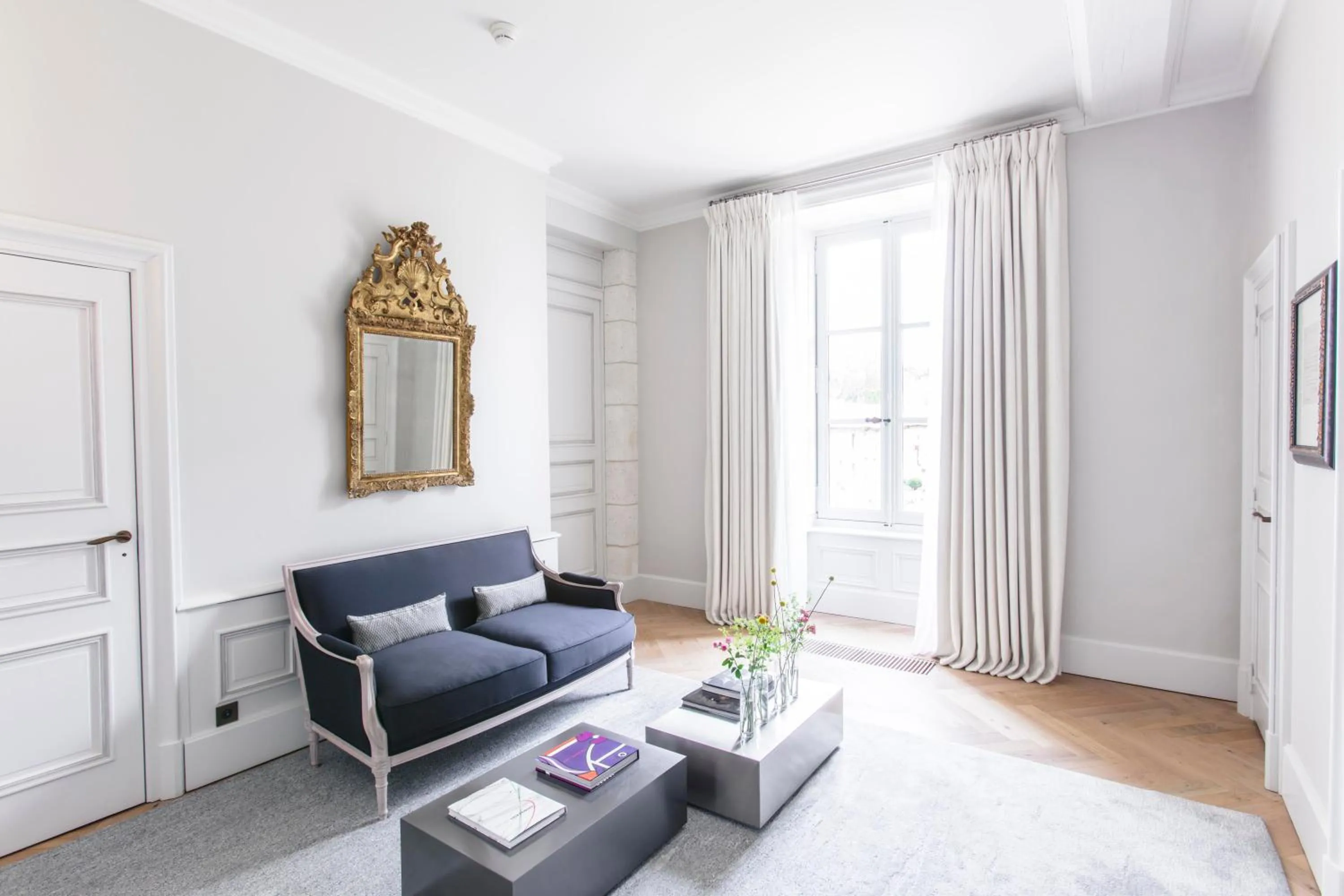 Living room in Domaine des Etangs, Auberge Collection