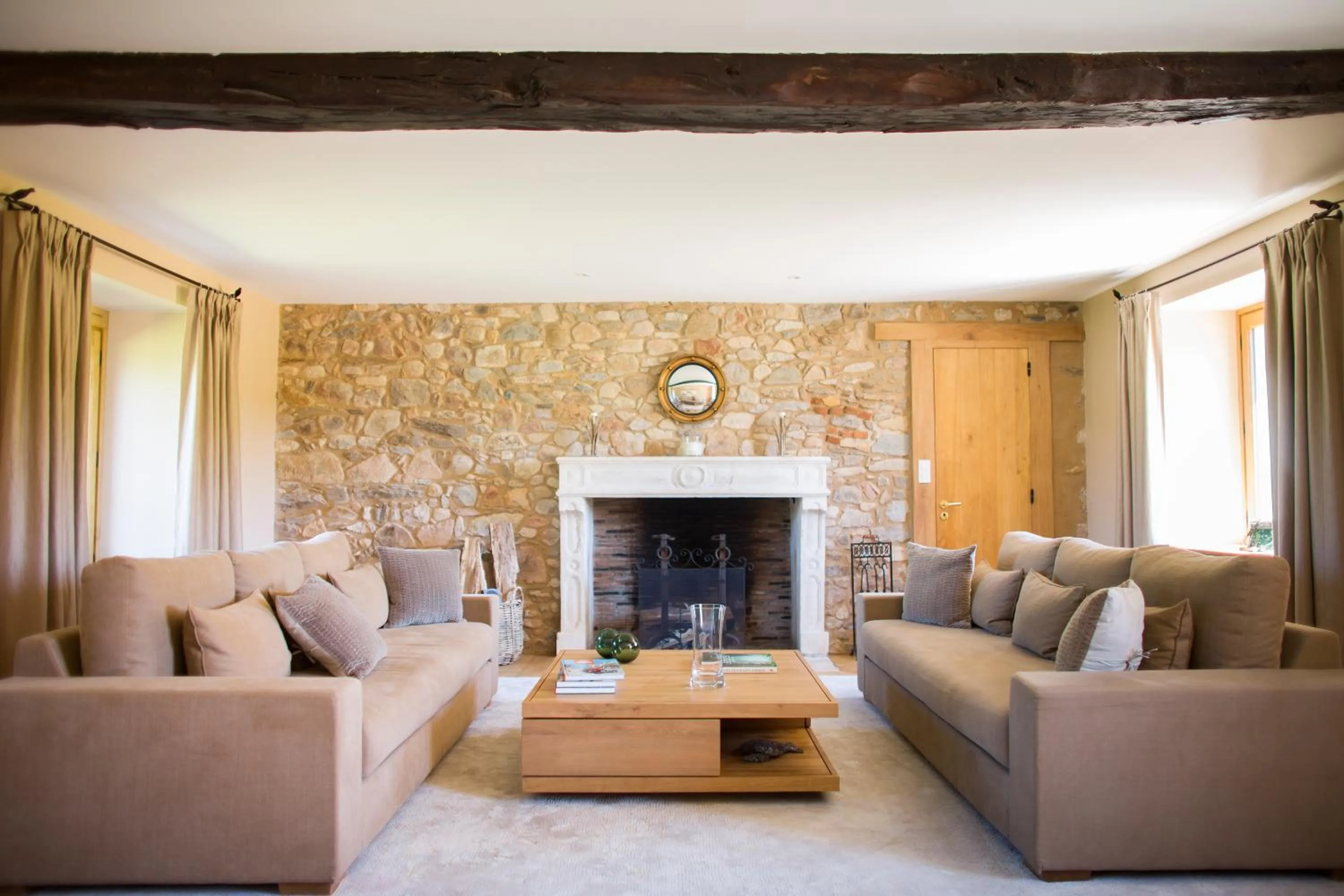 Living room in Domaine des Etangs, Auberge Collection