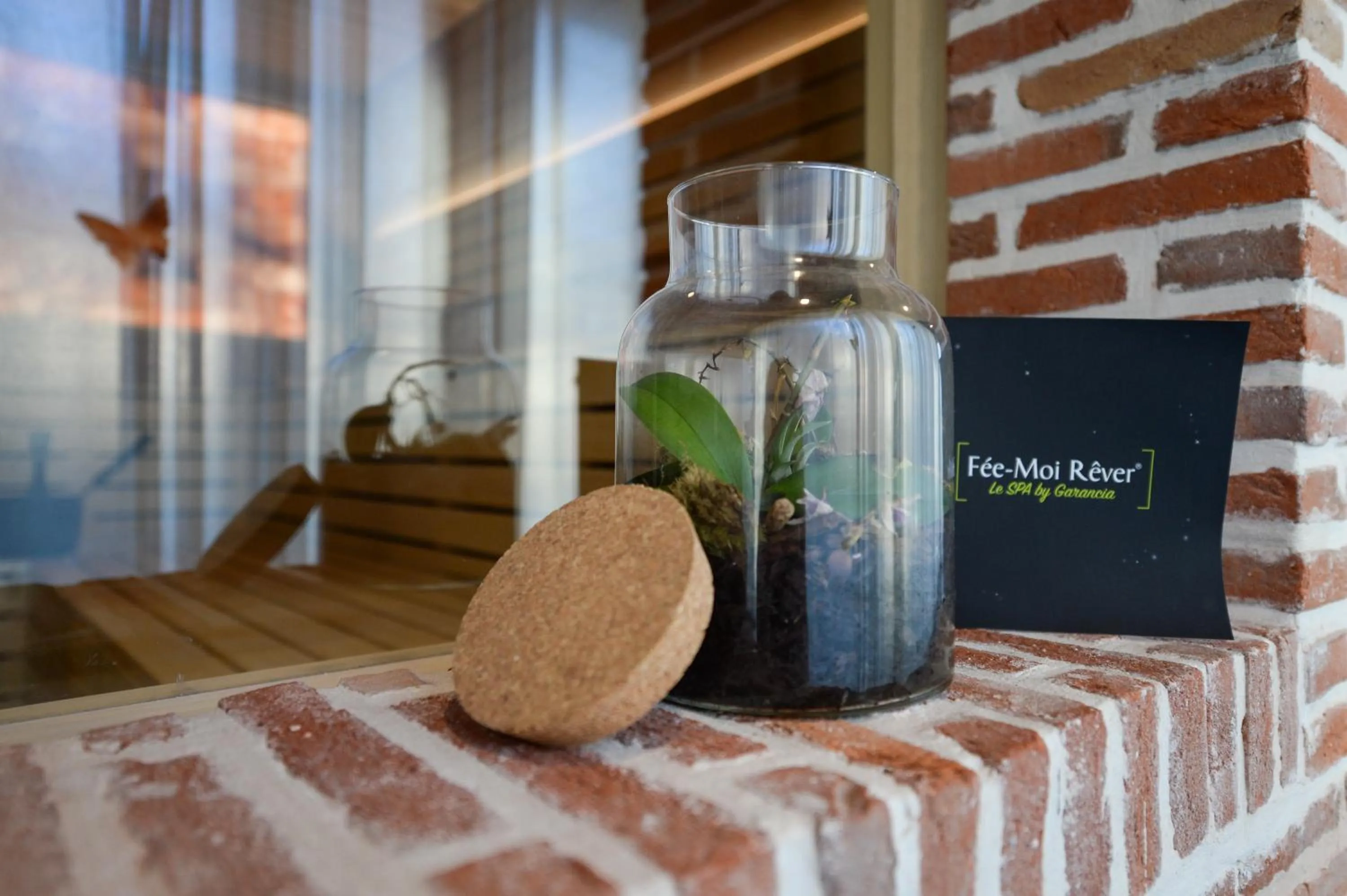 Sauna in Les Jardins de Coppélia