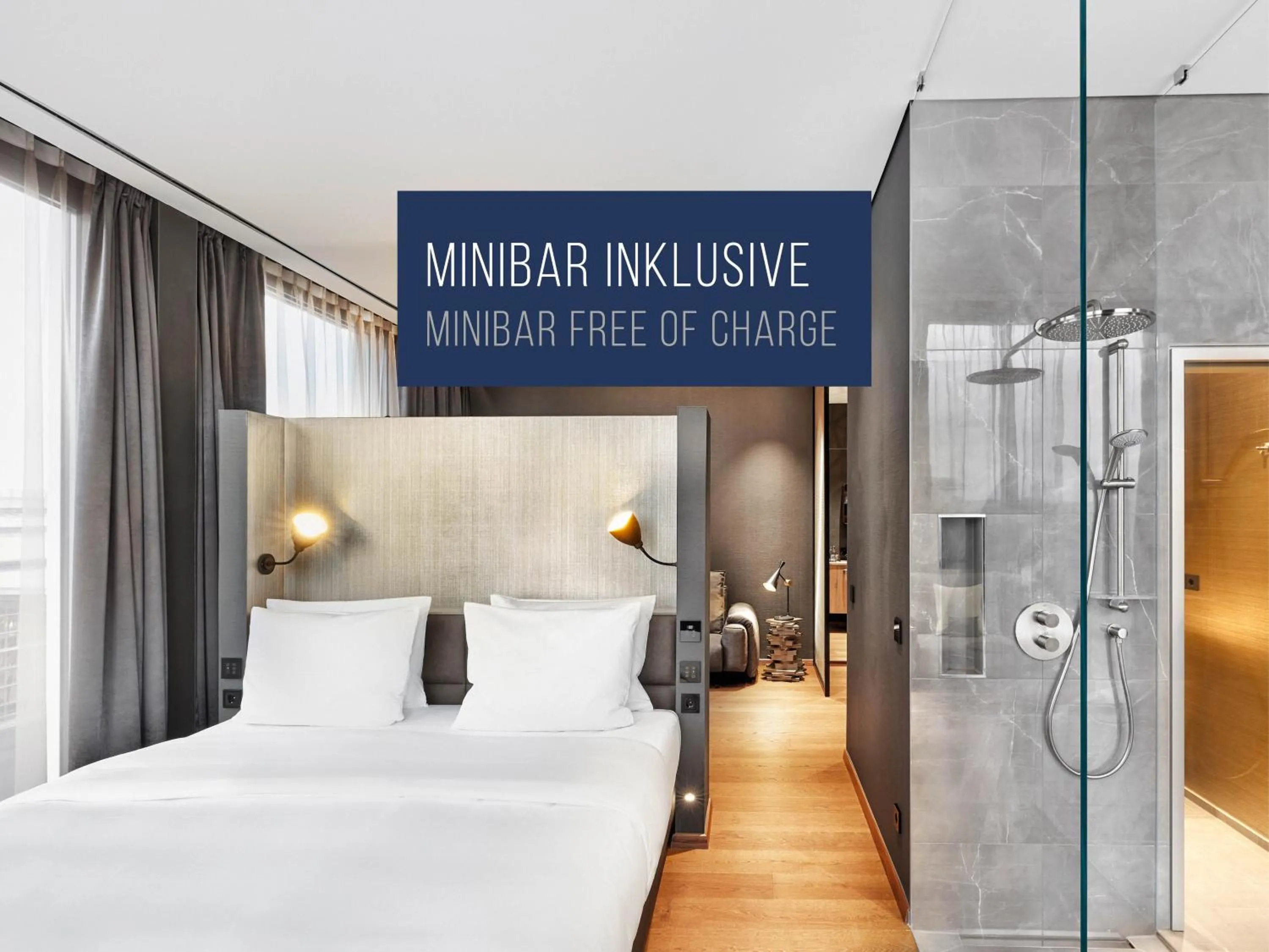 Photo of the whole room, Bed in HYPERION Hotel Leipzig