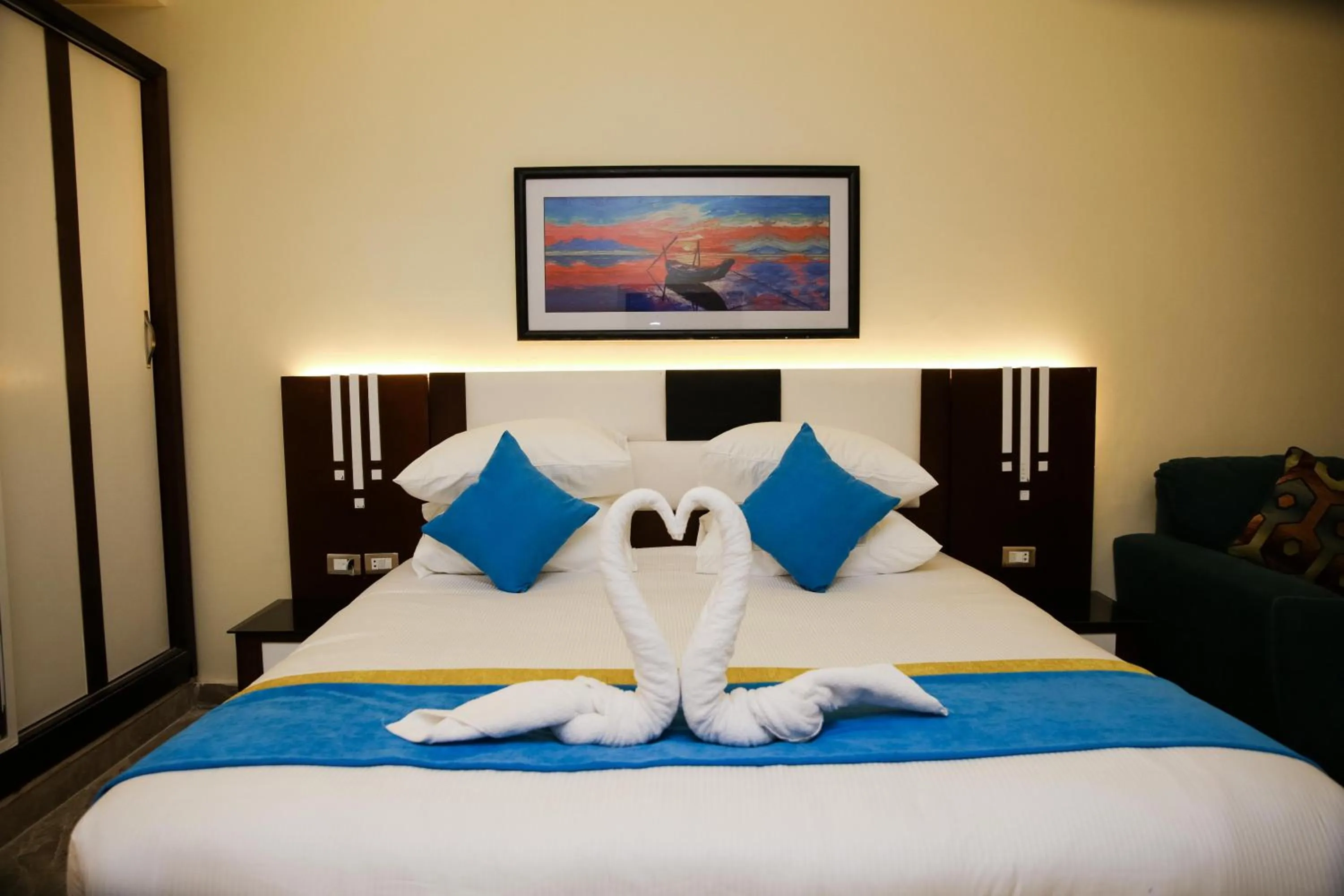 Photo of the whole room, Bed in Serenity Home Hurghada