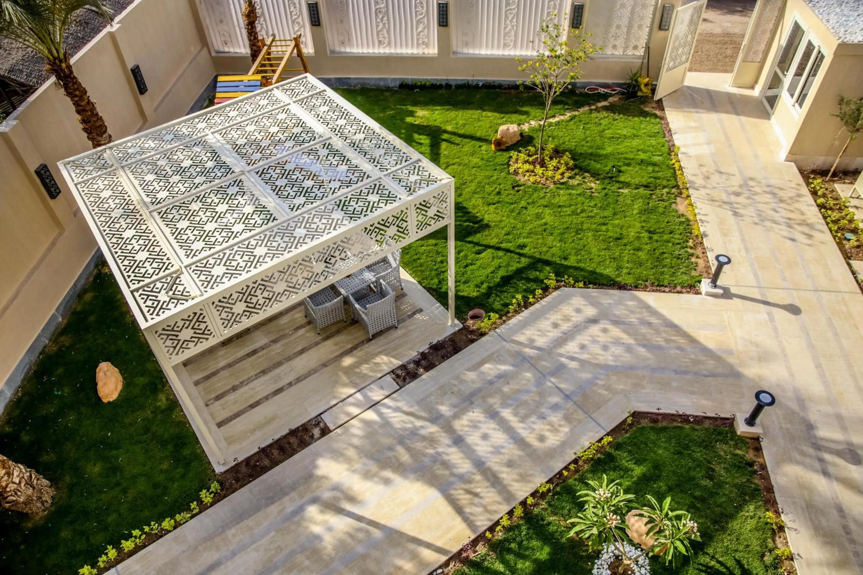 Garden view in Serenity Home Hurghada