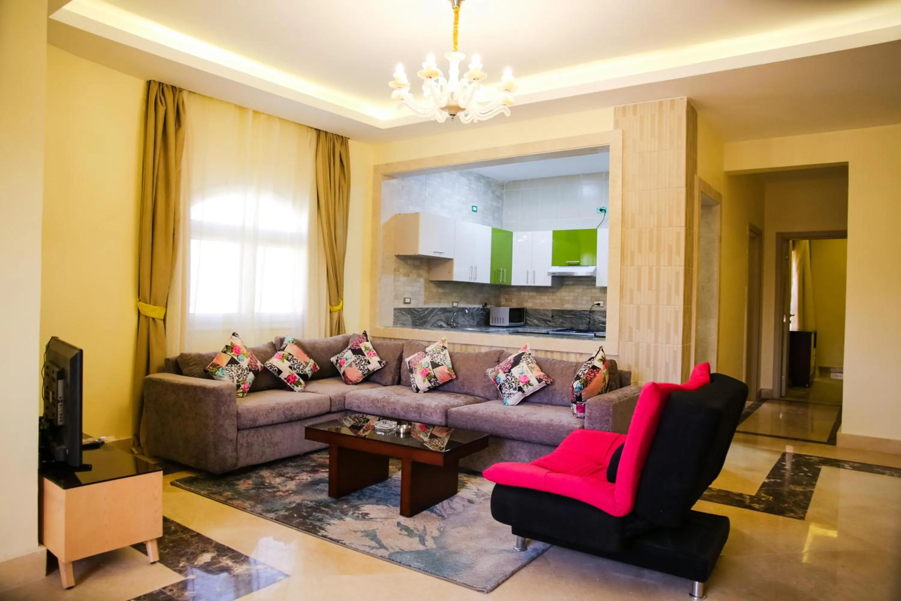Seating area in Serenity Home Hurghada