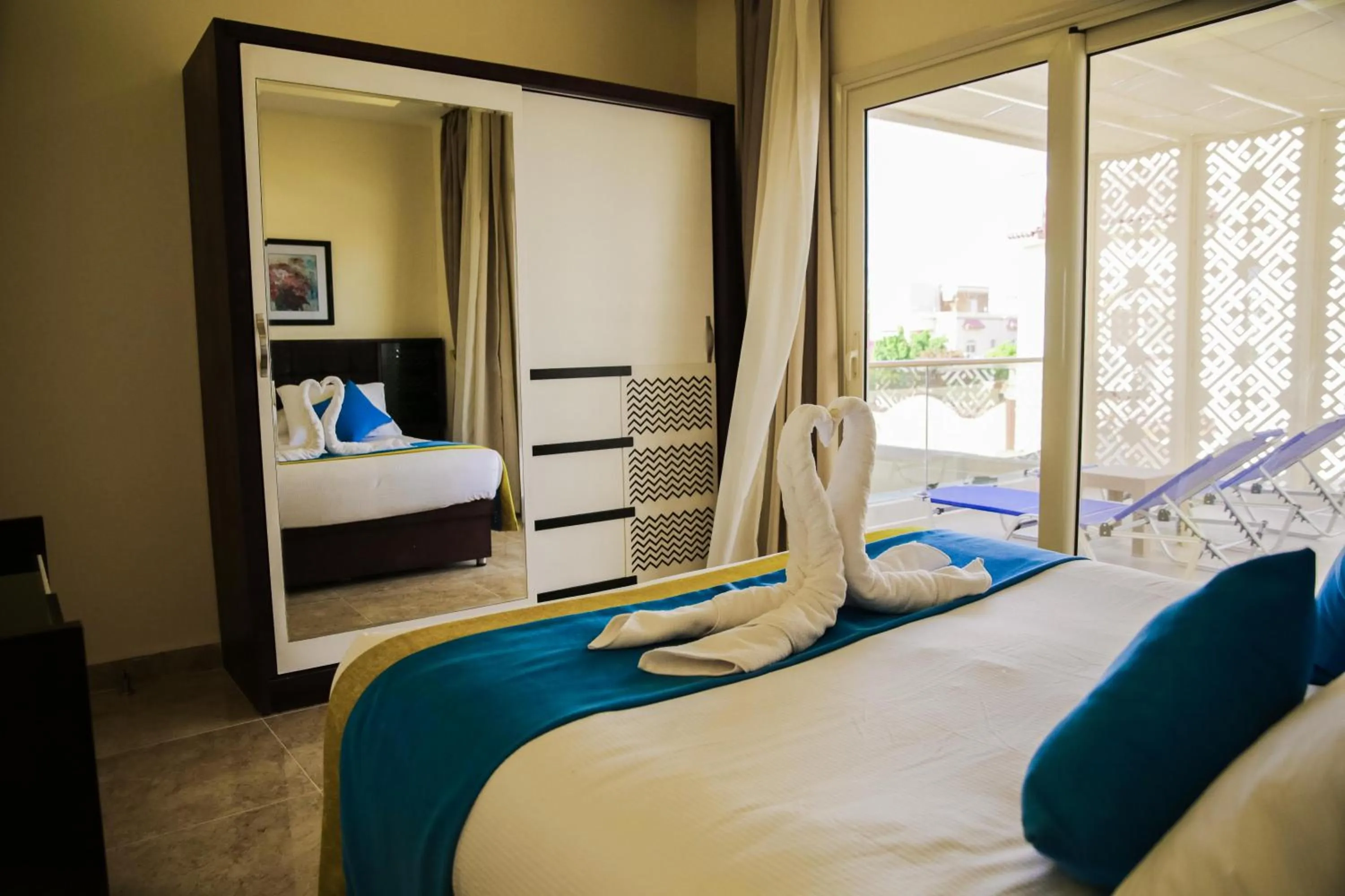 Photo of the whole room, Bed in Serenity Home Hurghada
