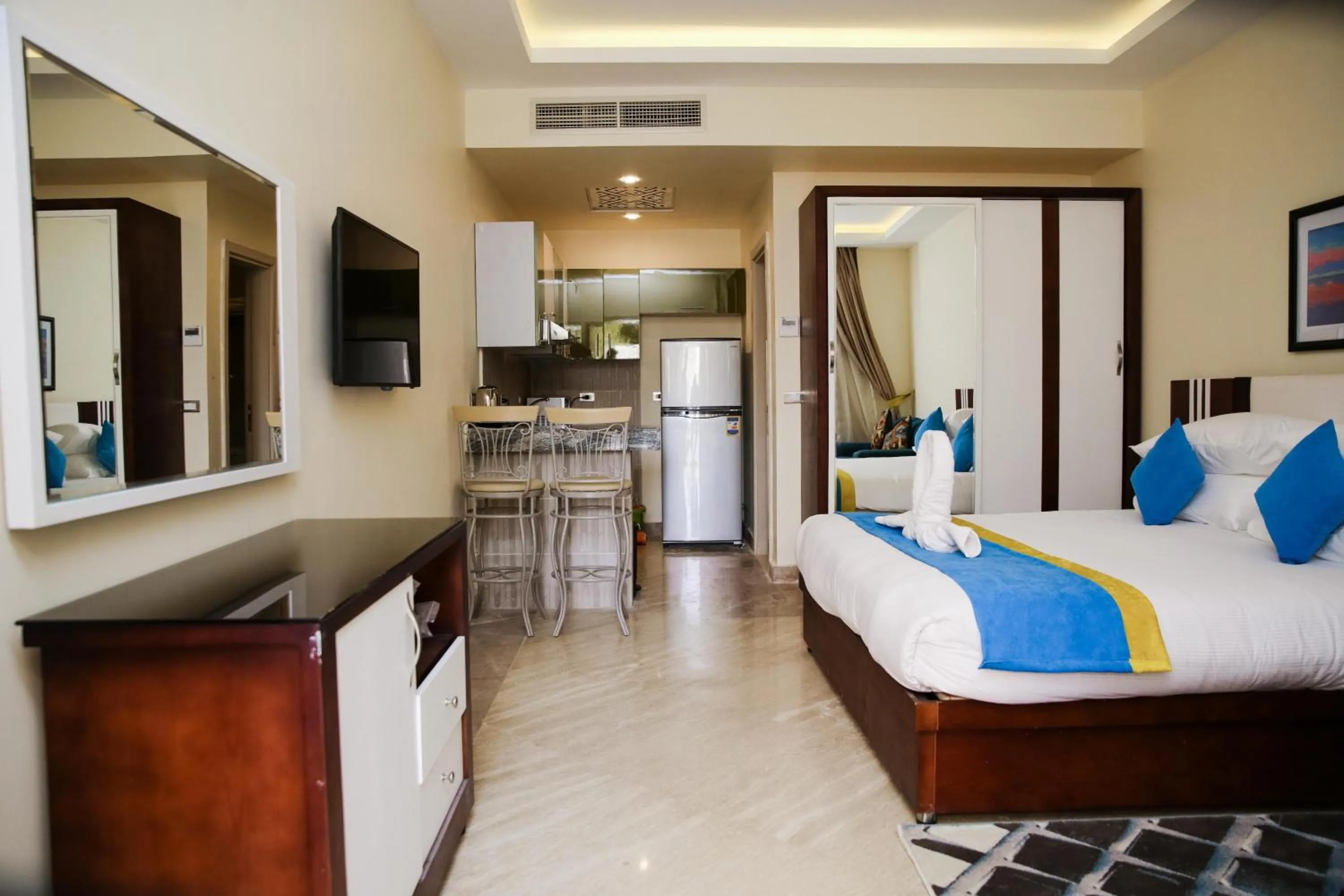Photo of the whole room, Bed in Serenity Home Hurghada